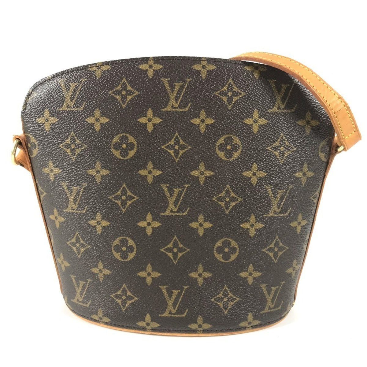 Louis Vuitton Brown Monogram Handbag Pochette Shoulder Bag (Pre-Owned)