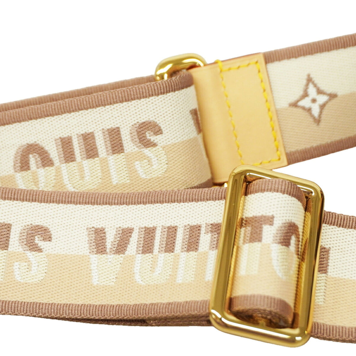 Louis Vuitton Beige Brown Handbag (Pre-Owned)