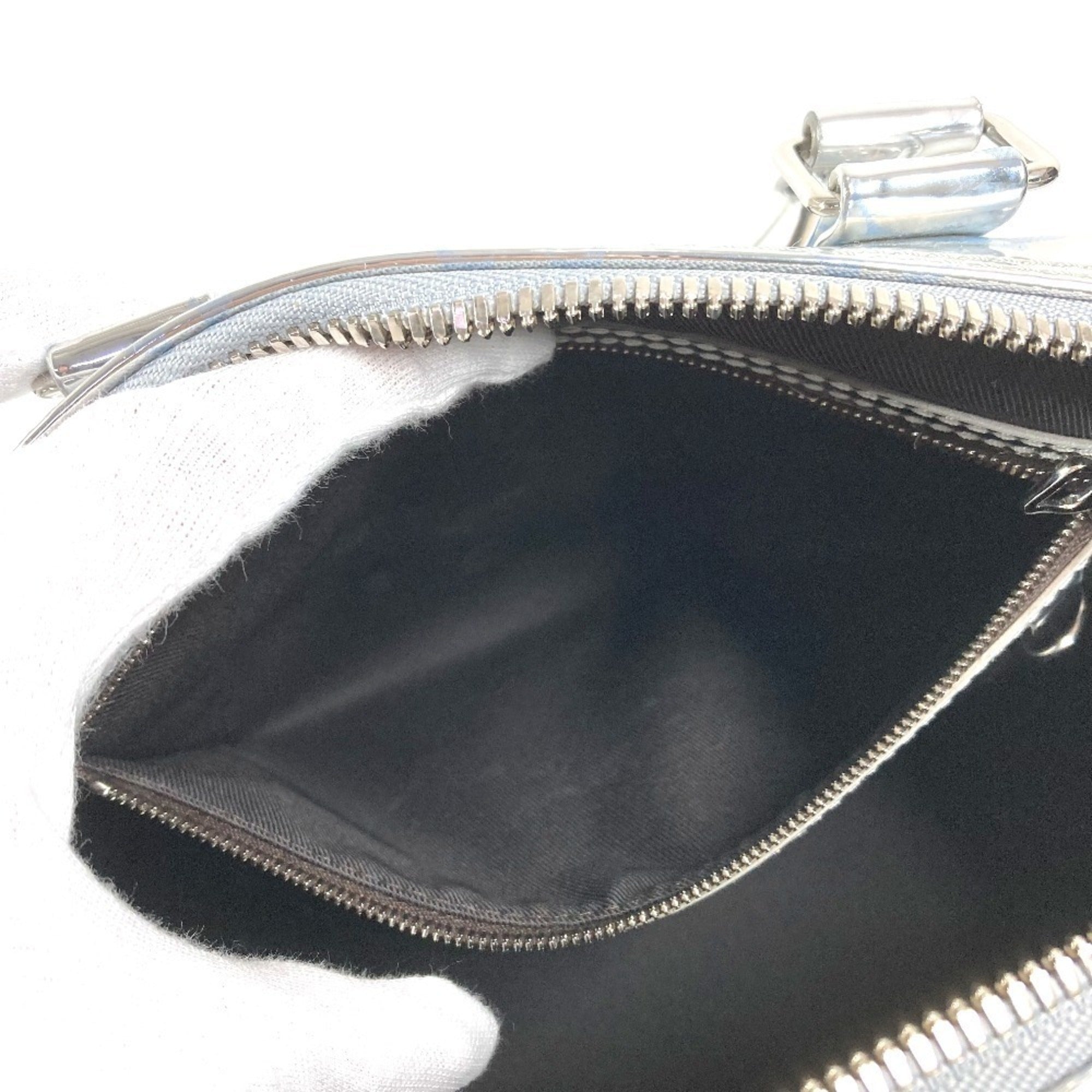 Louis Vuitton Brown Metallic Monogram Monogram Boston Bag Handbag Shoulder Bag (Pre-Owned)