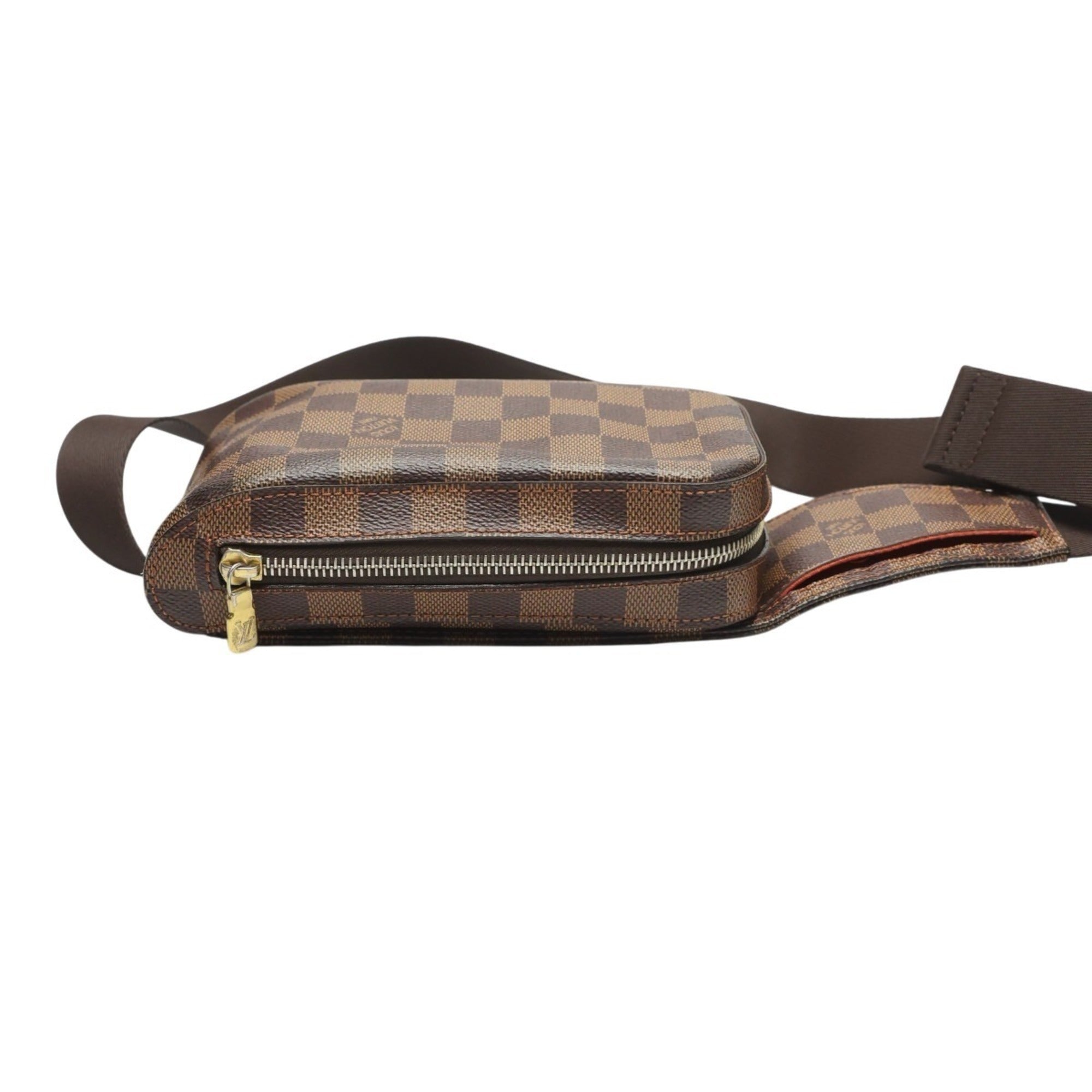 Louis Vuitton Brown Damier Canvas Ebene Damier Canvas Pouch Sling Bag (Pre-Owned)