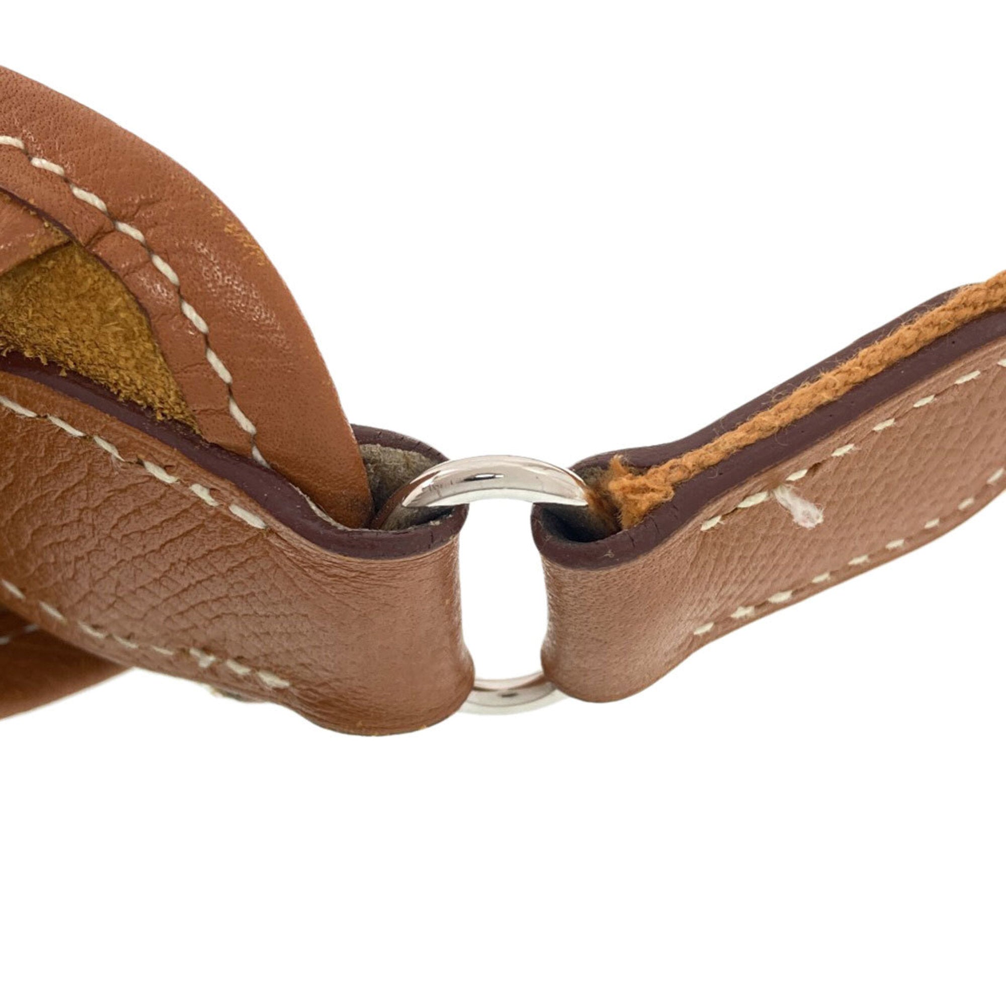 Hermes Vespa Brown Epsom Leather Shoulder Bag (Pre-Owned)