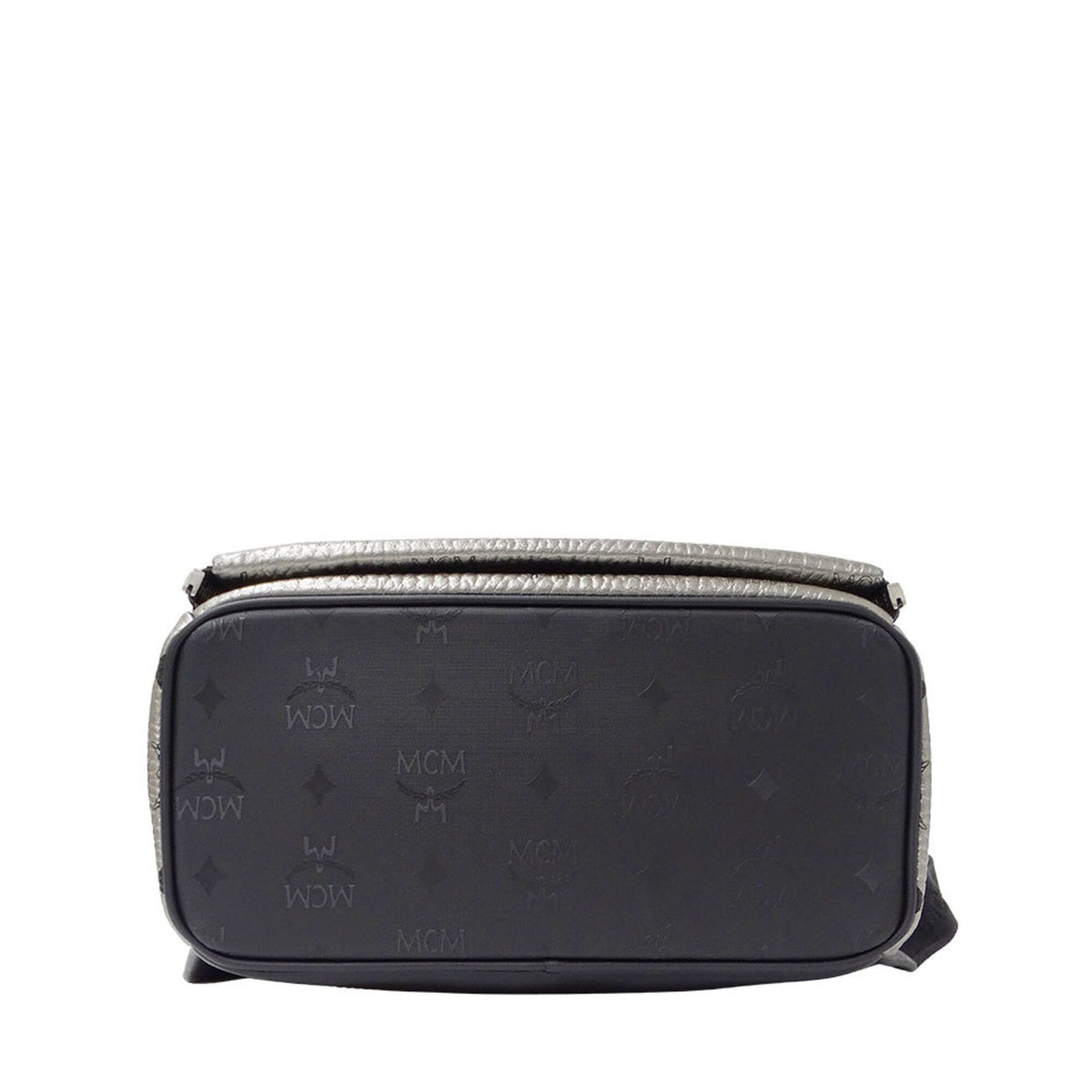 Mcm Black Canvas Handbag Pouch (Pre-Owned)