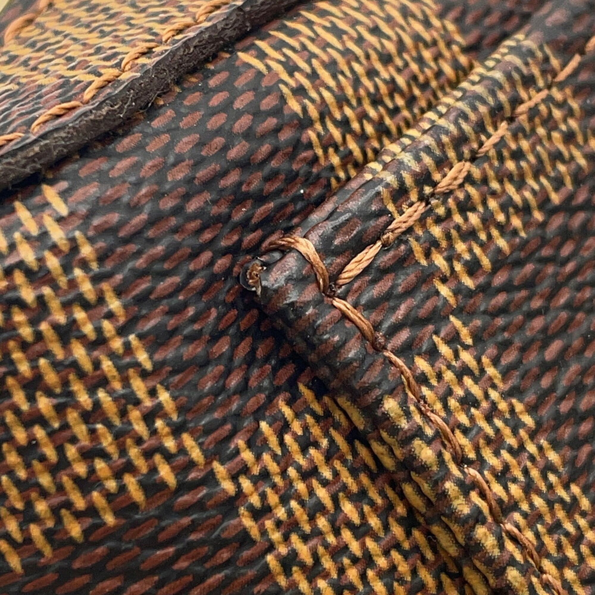 Louis Vuitton Damier Brown Damier Canvas Ebene Shoulder Bag Sling Bag (Pre-Owned)