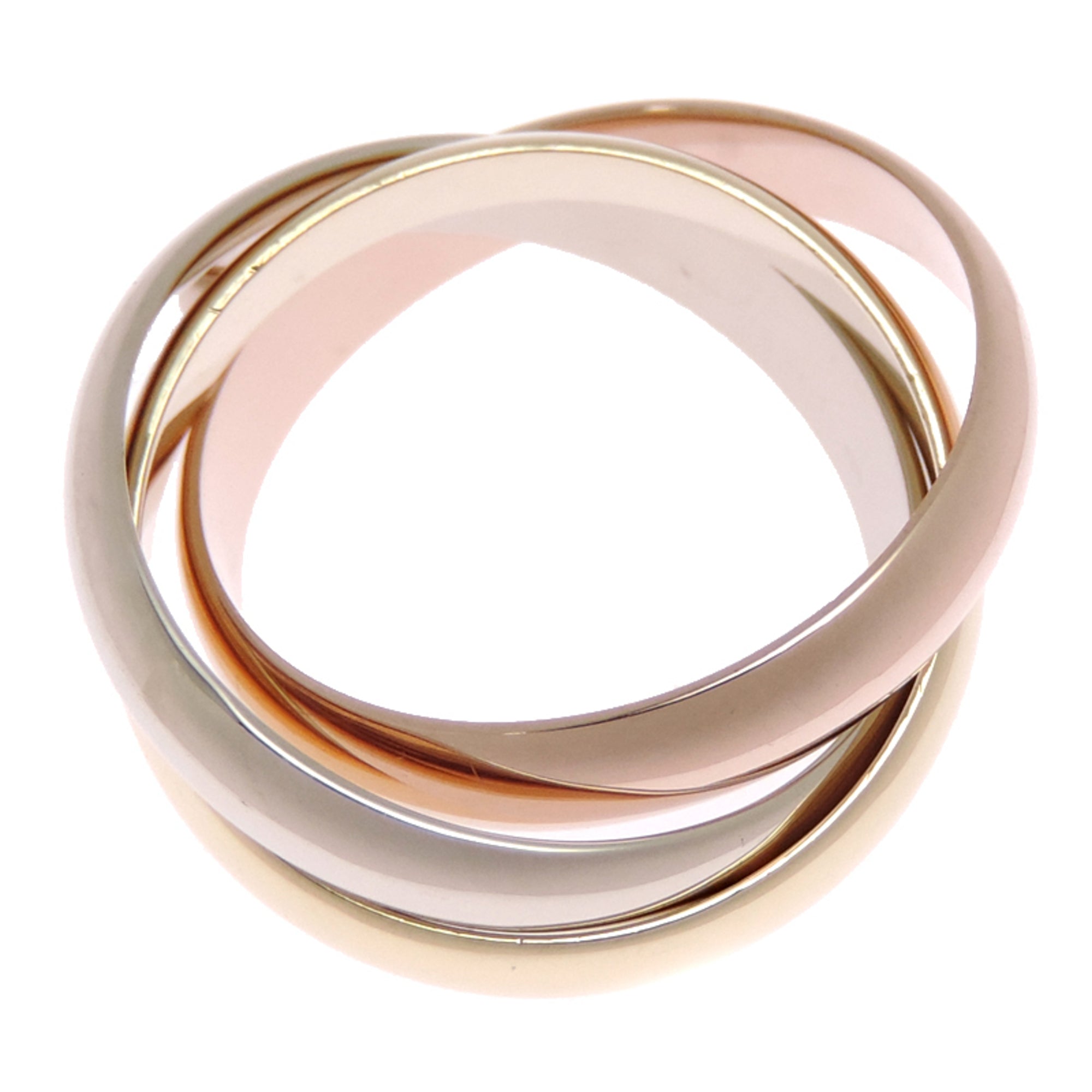 Cartier Yellow Gold (18K) Pink Gold (18K) White Gold (18K) Band Ring (Pre-Owned)