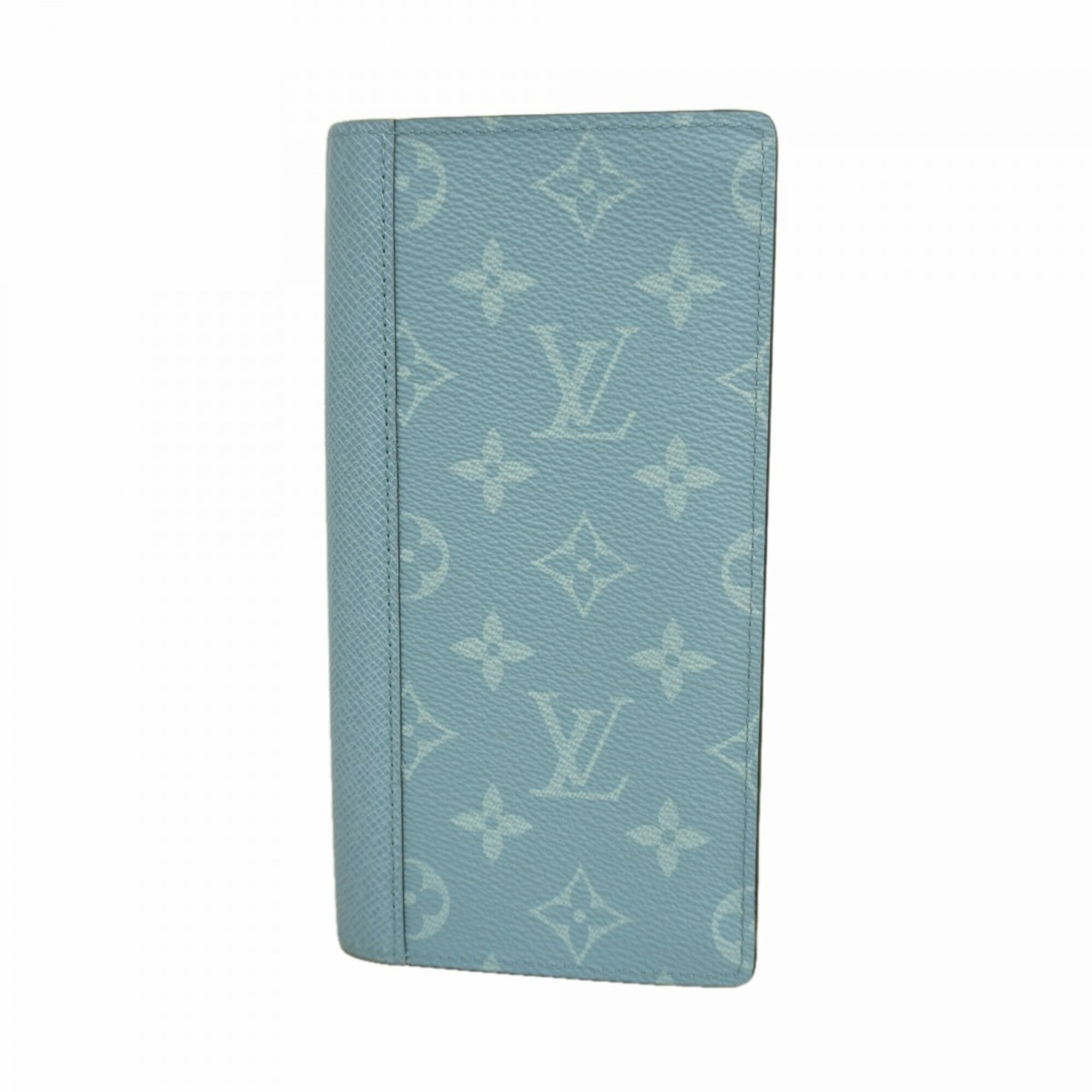 Louis Vuitton Blue Ciel Long Wallet (Bi-Fold) (Pre-Owned)
