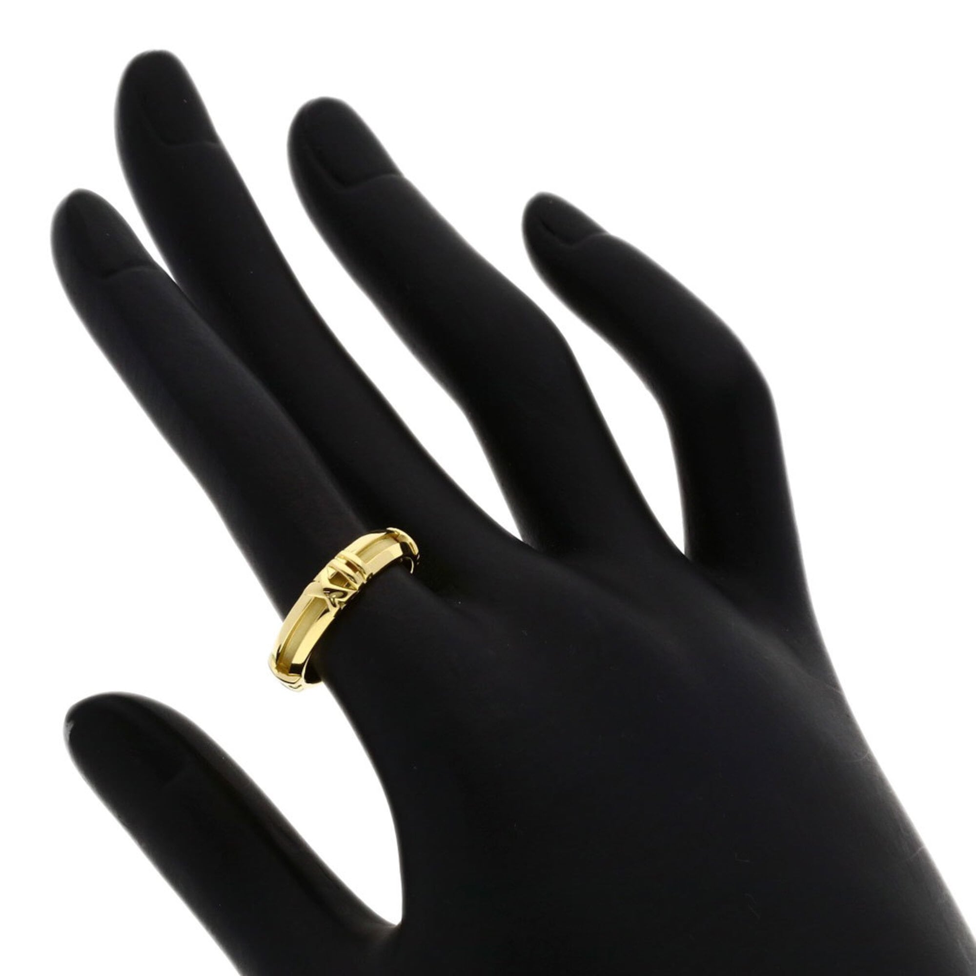 Tiffany Atlas Yellow Gold (18K) Band Ring (Pre-Owned)