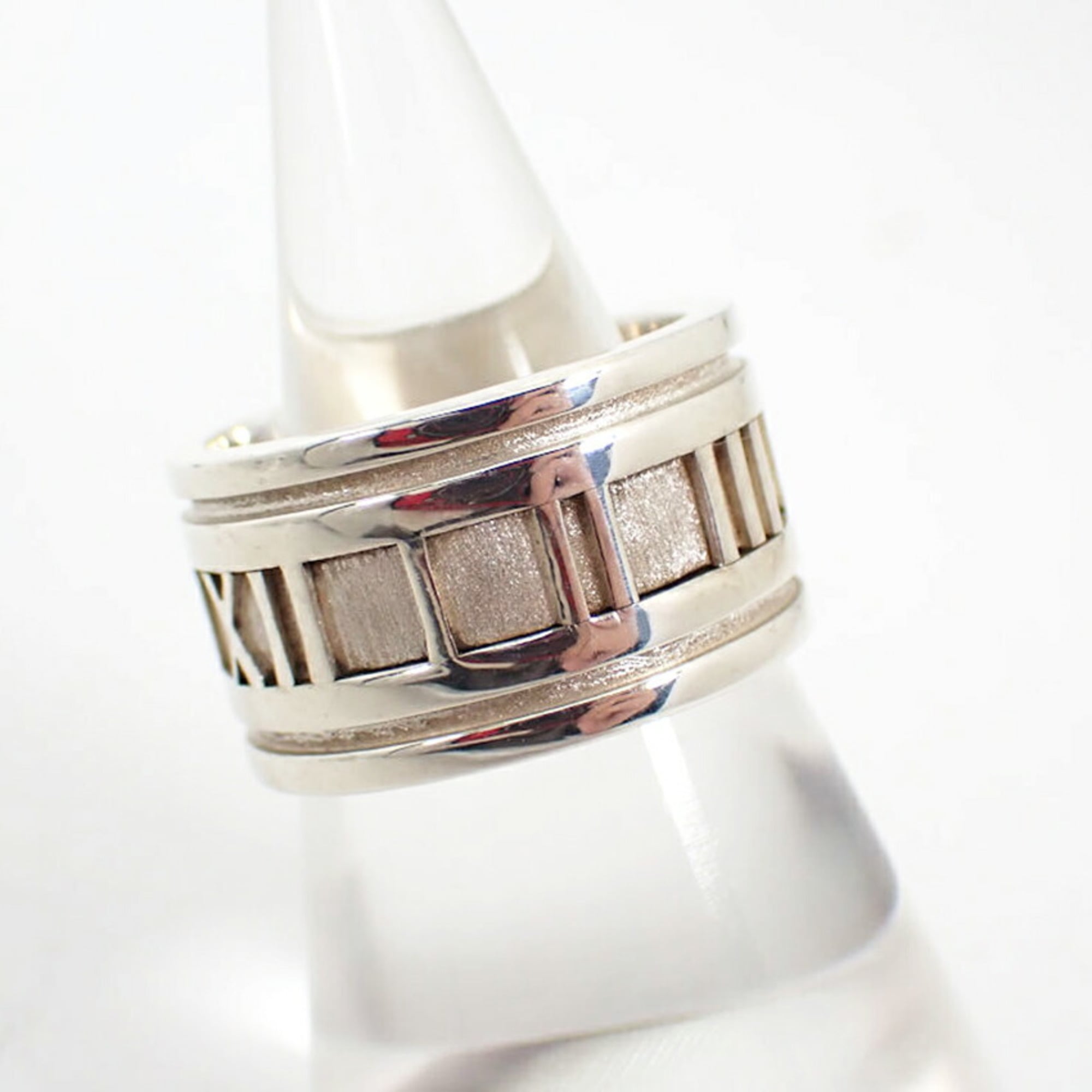 Tiffany Sterling Silver 925 Band Ring (Pre-Owned)