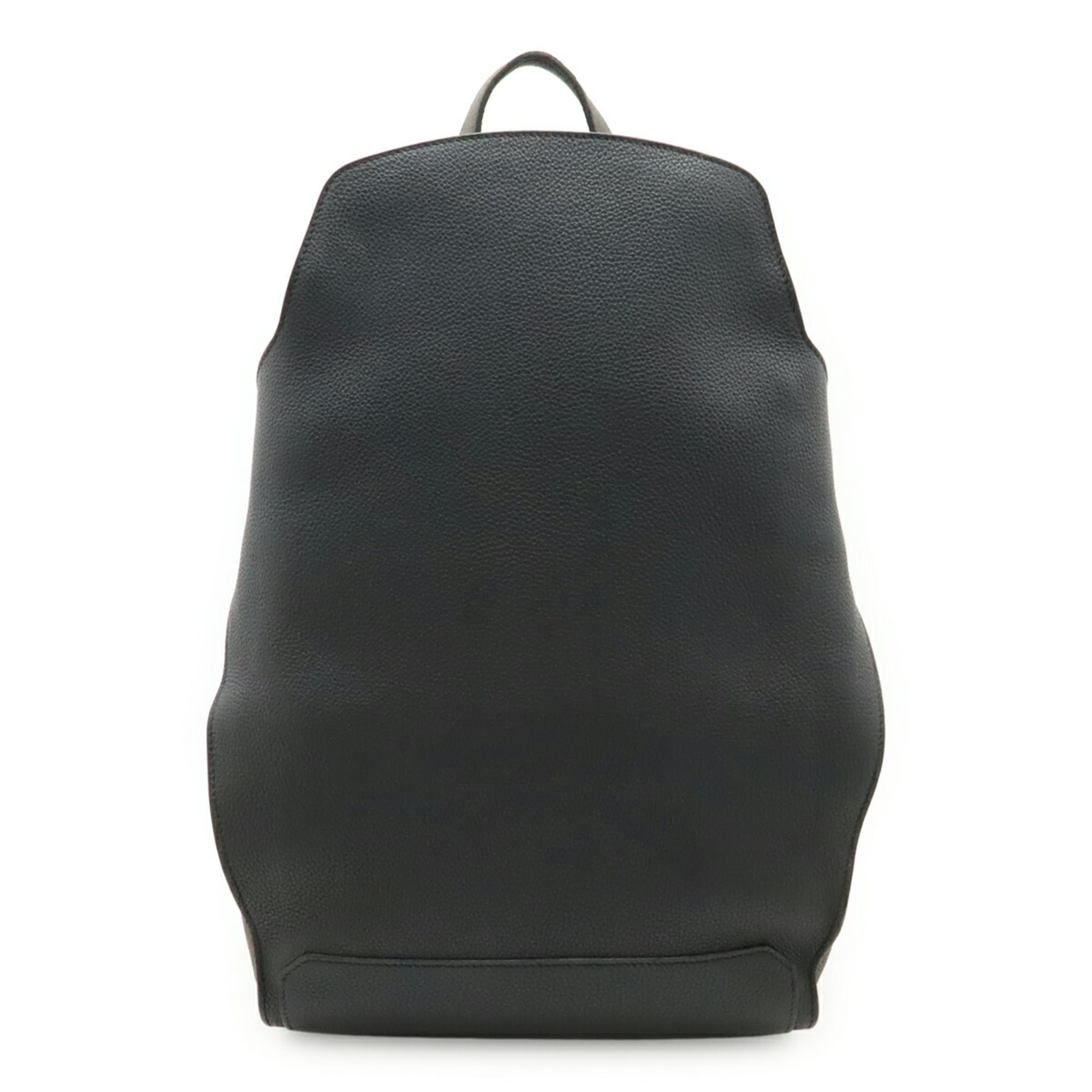Hermes Black Vert Taurillon Clemence Leather Backpack (Pre-Owned)