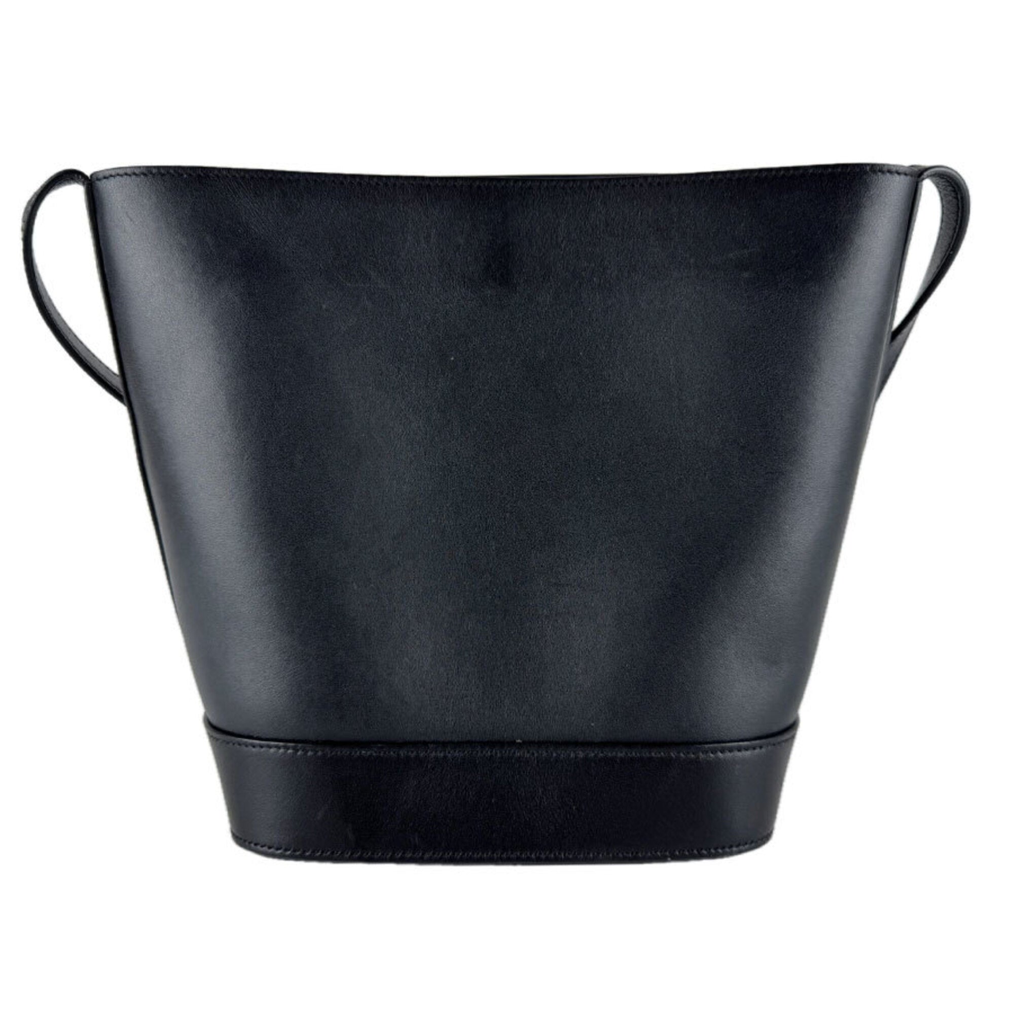 Celine Black Leather Shoulder Bag (Pre-Owned)