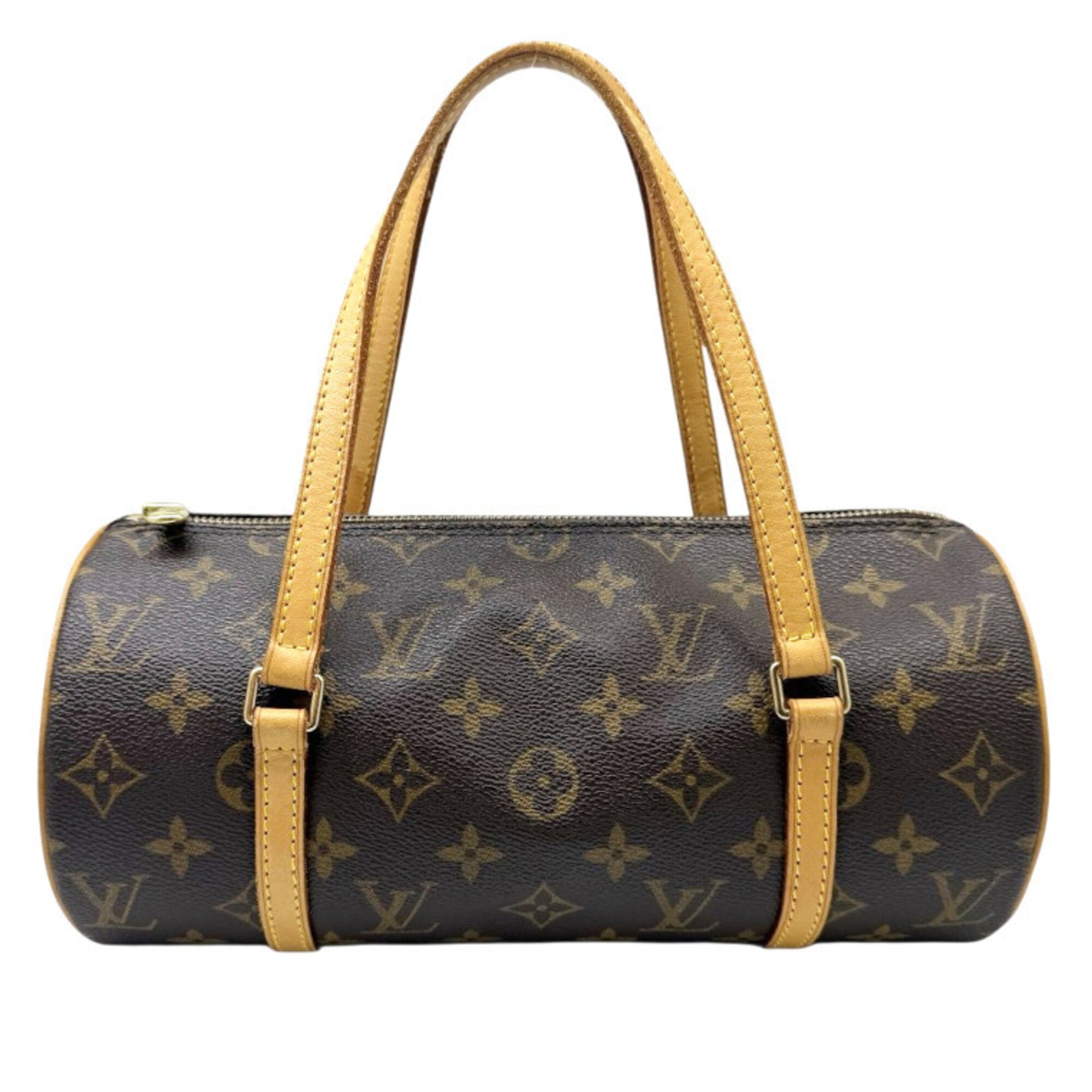 Louis Vuitton Brown Monogram Boston Bag Handbag (Pre-Owned)