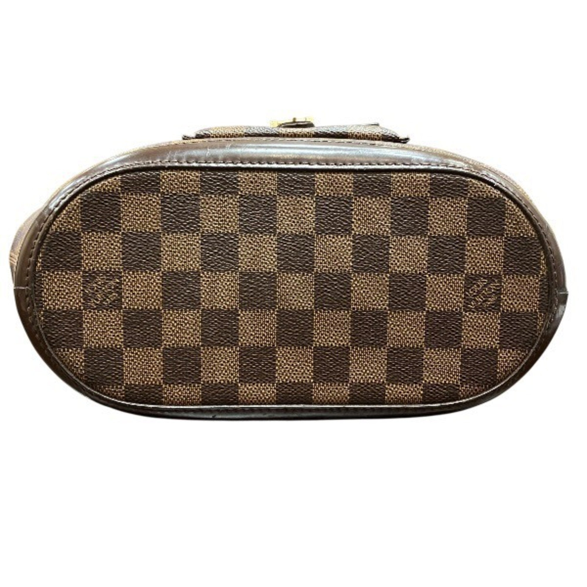 Louis Vuitton Brown Handbag Tote Bag (Pre-Owned)