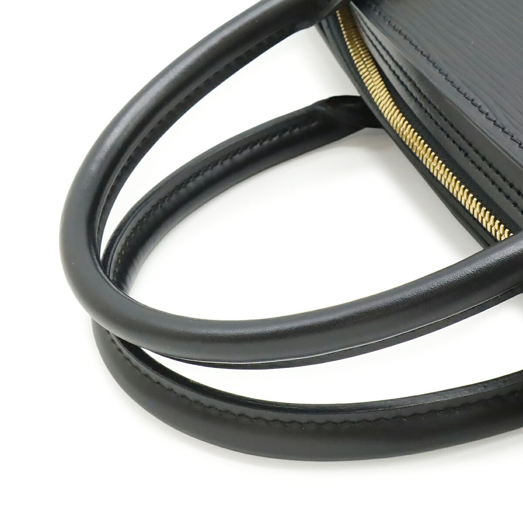 Louis Vuitton Black Noir Epi Leather Handbag (Pre-Owned)