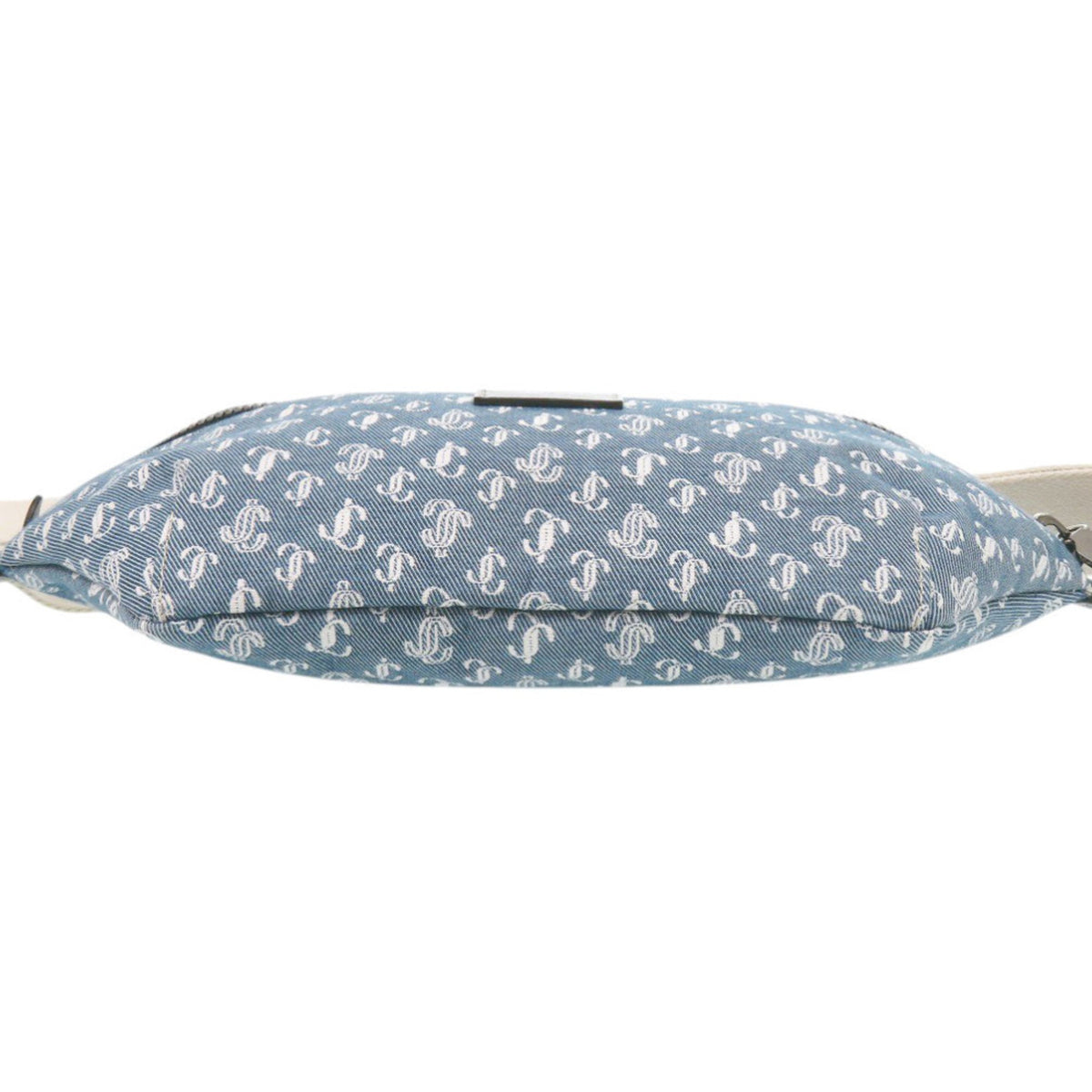 Jimmy Choo Blue Denim Fanny Pack Sling Bag (Pre-Owned)