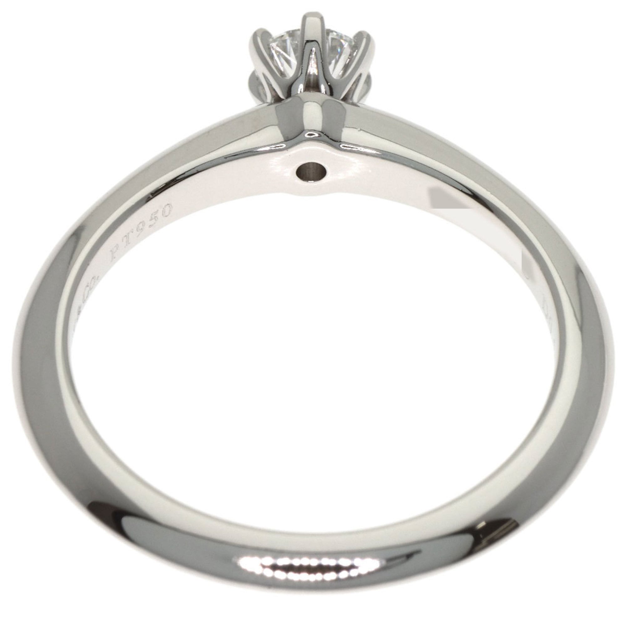 Tiffany Platinum 950 Band Ring (Pre-Owned)