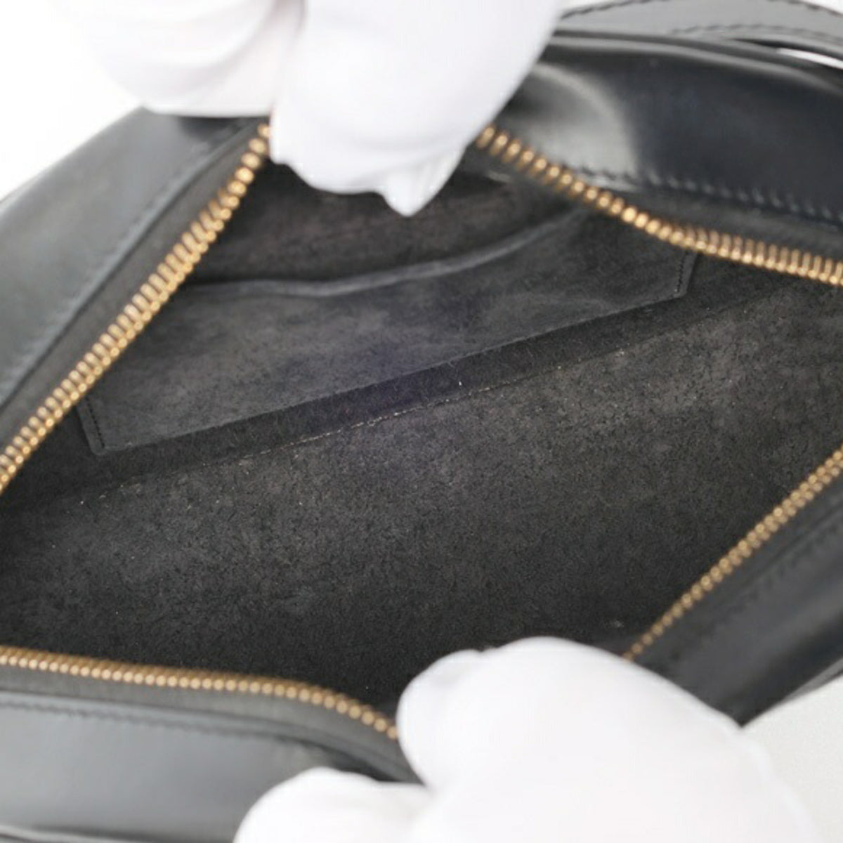 Celine Black Leather Shoulder Bag (Pre-Owned)