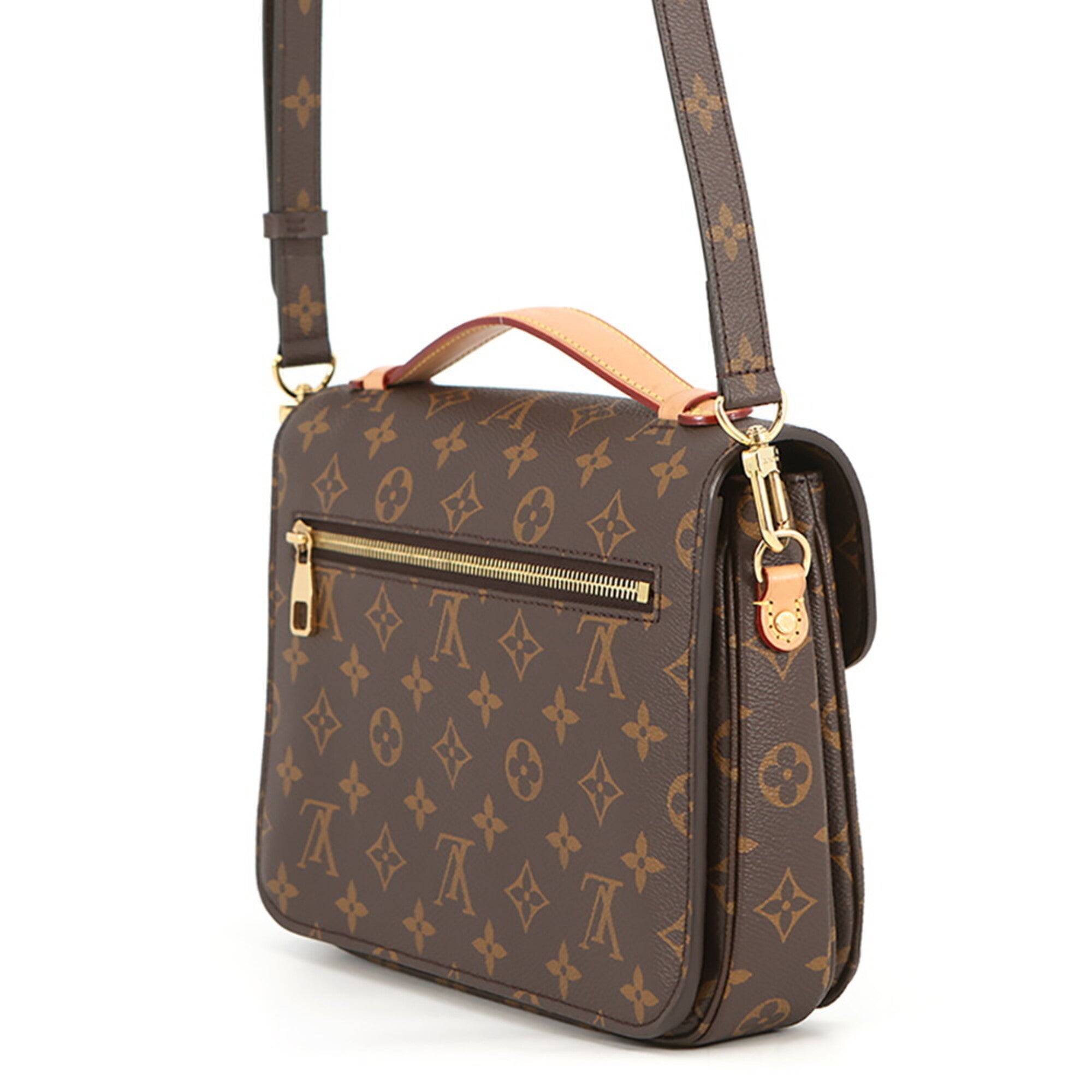 Louis Vuitton Monogram Brown Monogram Handbag Pochette (Pre-Owned)