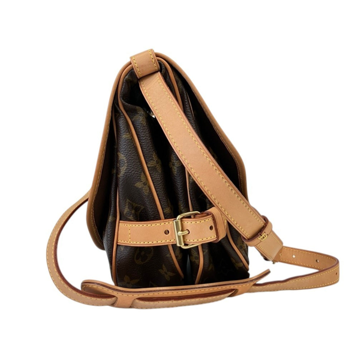 Louis Vuitton Brown Monogram Monogram Shoulder Bag (Pre-Owned)