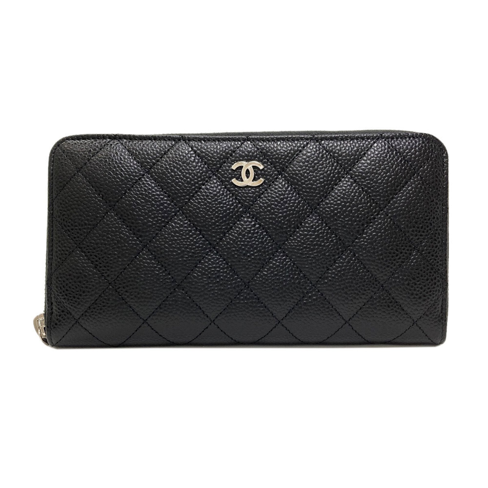 Chanel Black Coin Purse/Coin Case (Pre-Owned)