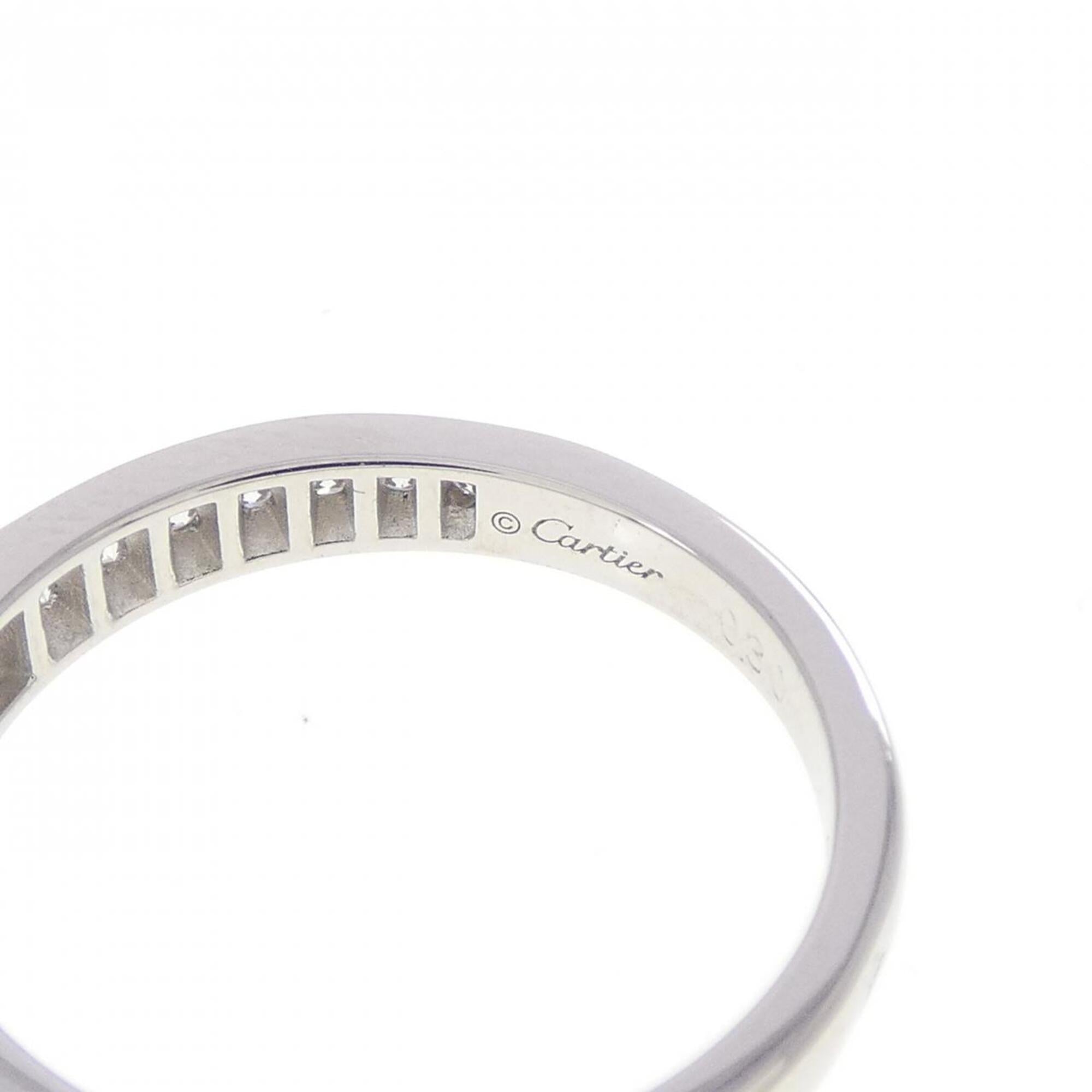 Cartier Platinum Platinum 950 Band Ring (Pre-Owned)