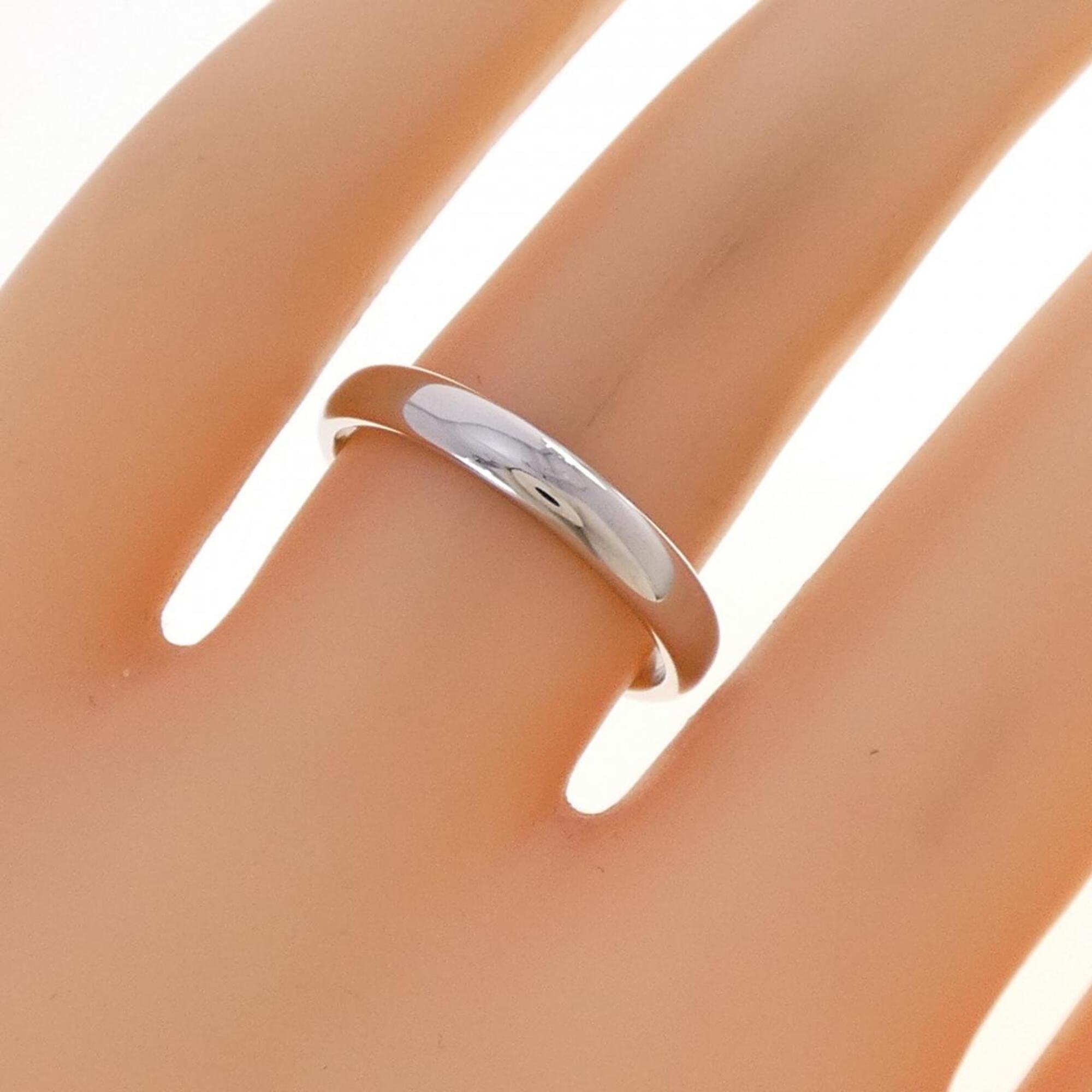 Tiffany Platinum Platinum 950 Band Ring (Pre-Owned)