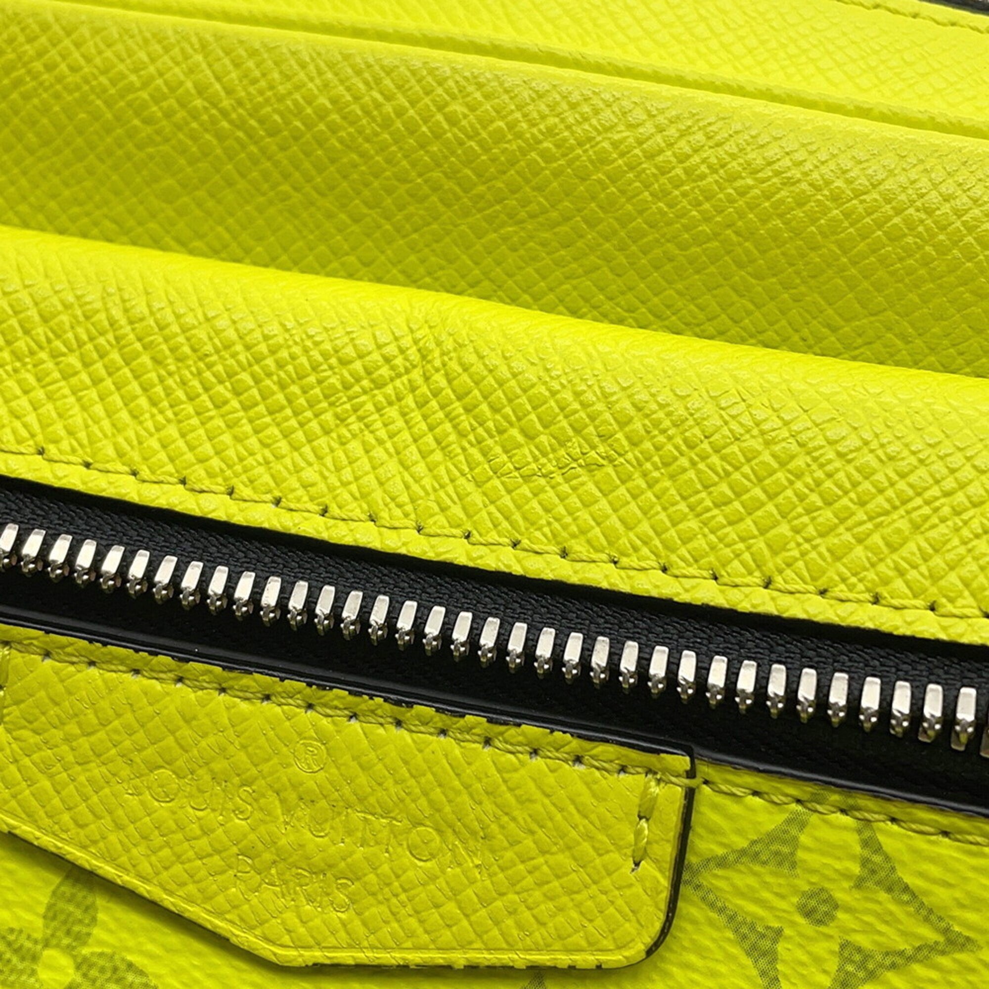 Louis Vuitton Jaune Taigarama Shoulder Bag Sling Bag (Pre-Owned)