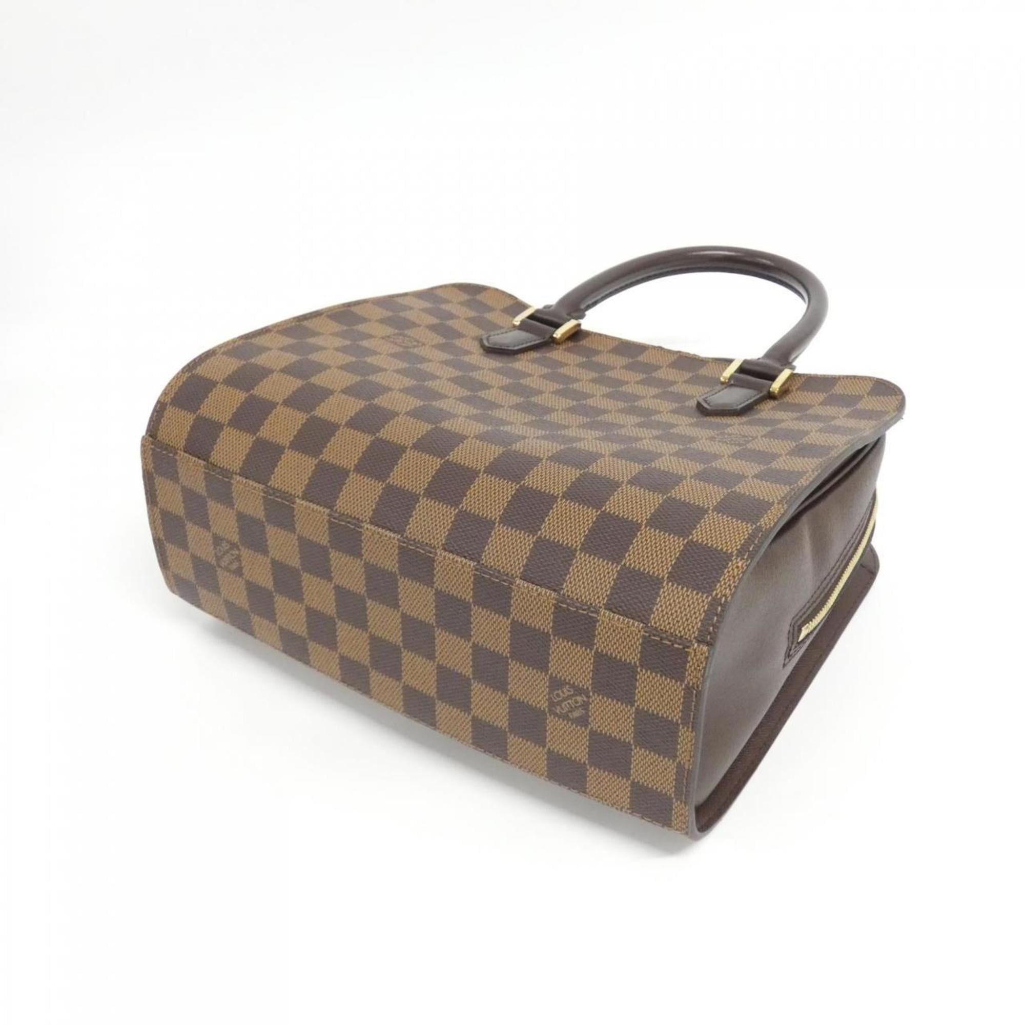 Louis Vuitton Brown Coated Canvas Handbag (Pre-Owned)