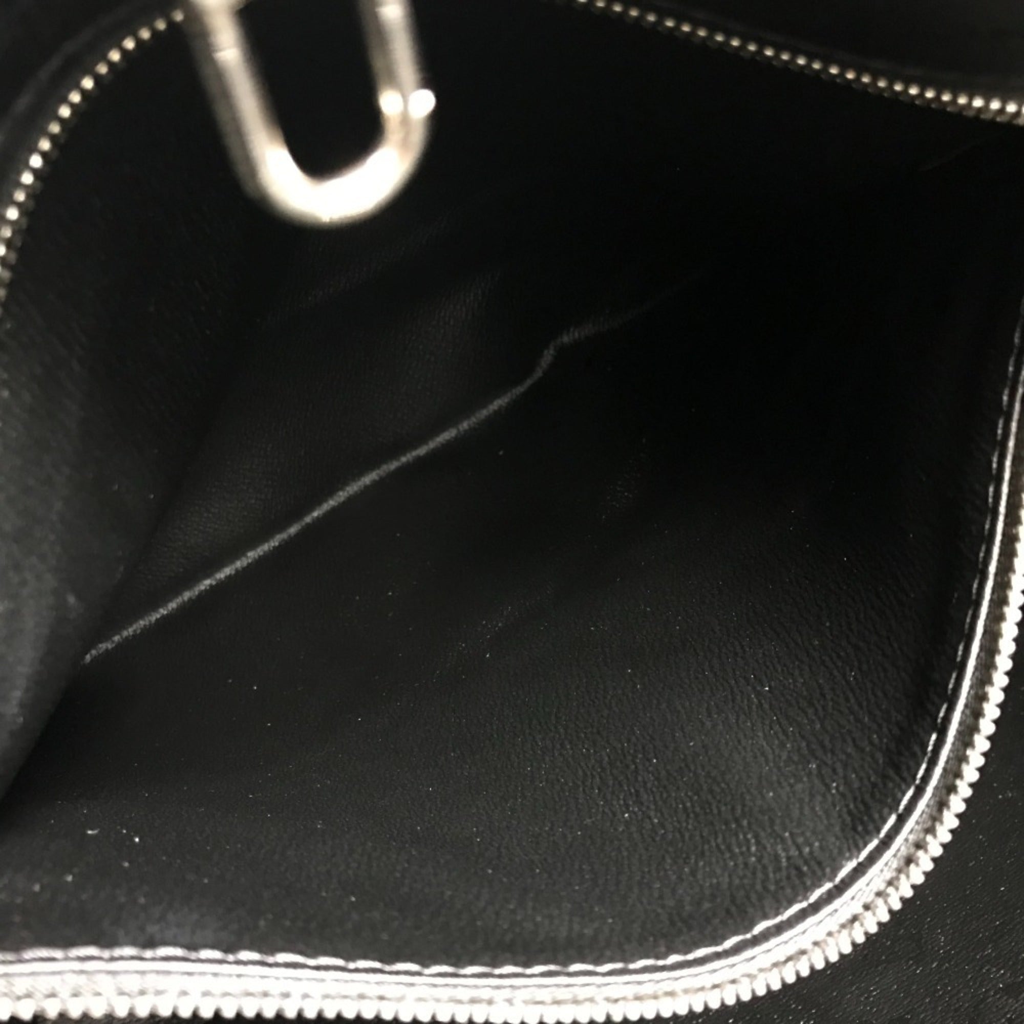Louis Vuitton Black White Coated Canvas Handbag Tote Bag (Pre-Owned)