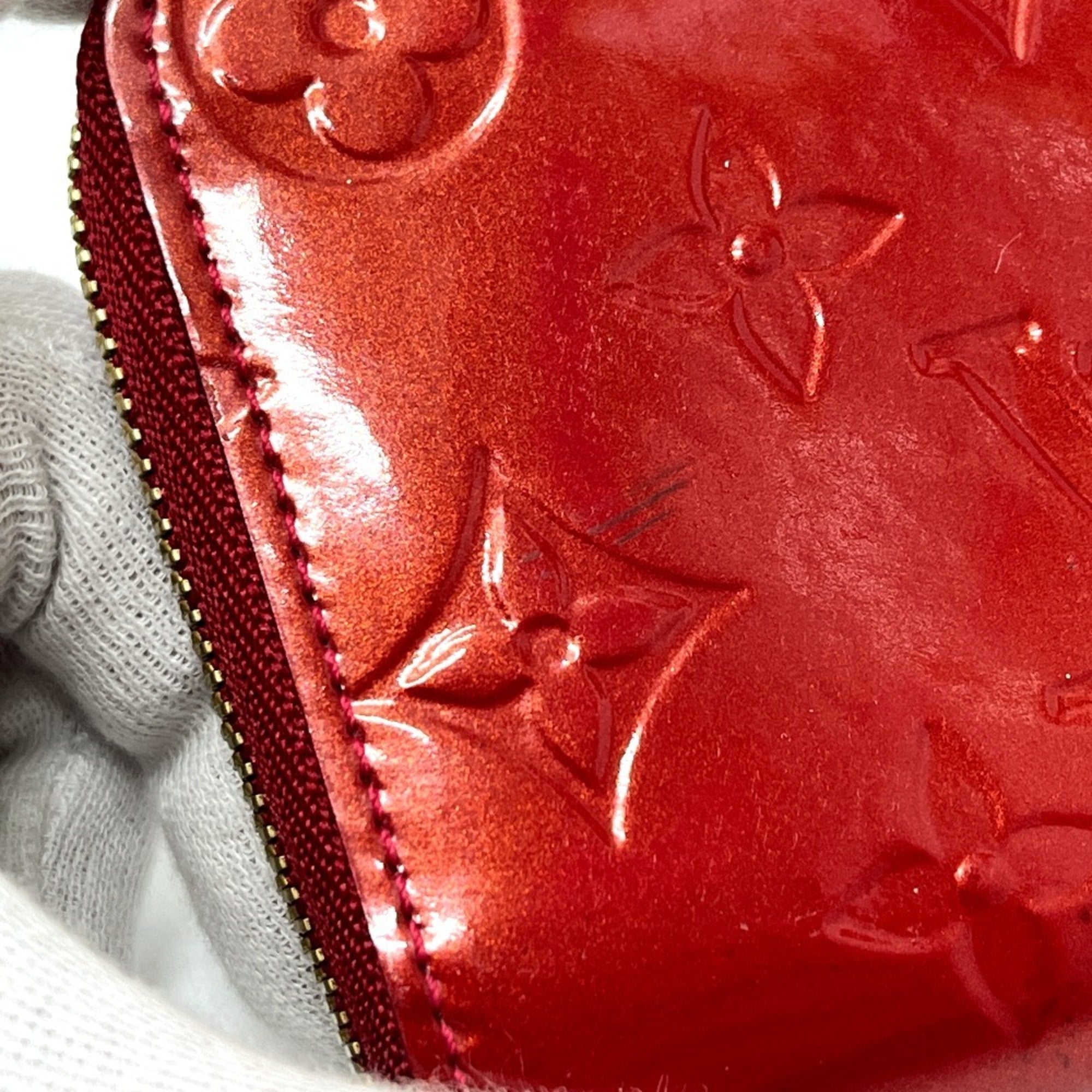 Louis Vuitton Pomme D'amour Monogram Vernis Coin Purse/Coin Case (Pre-Owned)