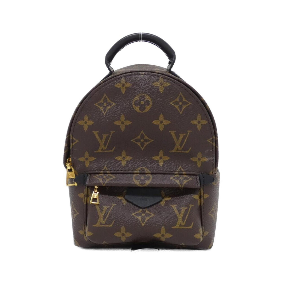 Louis Vuitton Brown Coated Canvas Backpack (Pre-Owned)