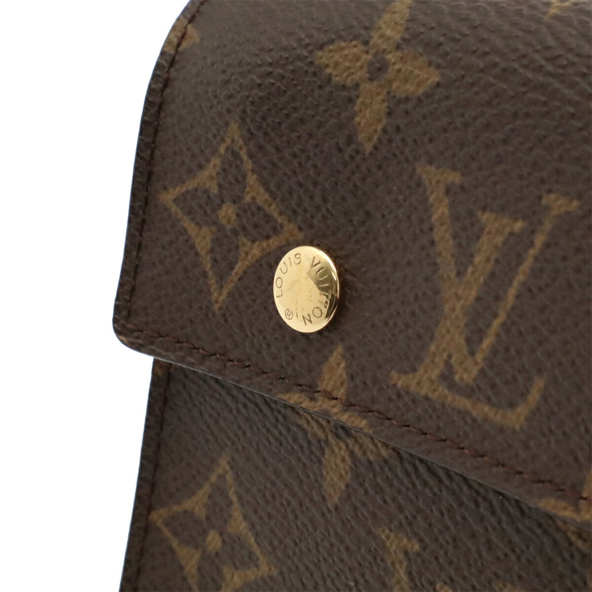 Louis Vuitton Monogram Brown Monogram Monogram Long Wallet (Bi-Fold) (Pre-Owned)