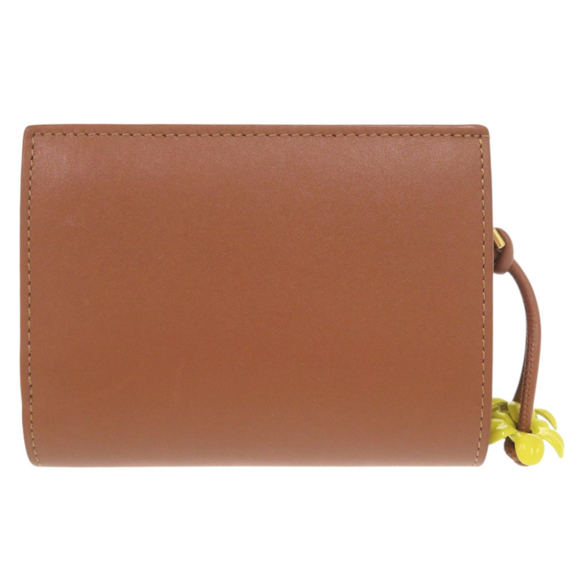 Loewe Brown Leather Wallet (Bi-Fold) (Pre-Owned)
