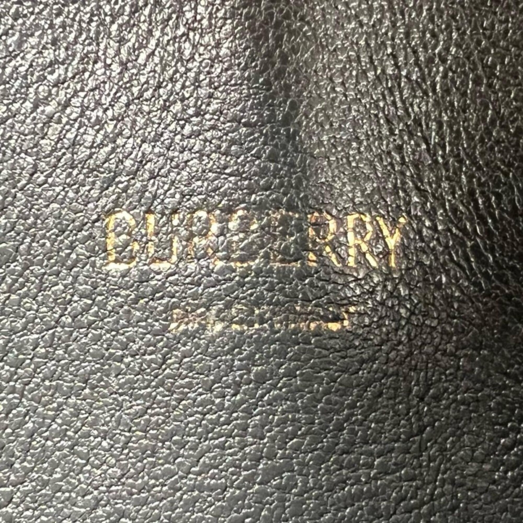Burberry Brown Leather Shoulder Bag (Pre-Owned)