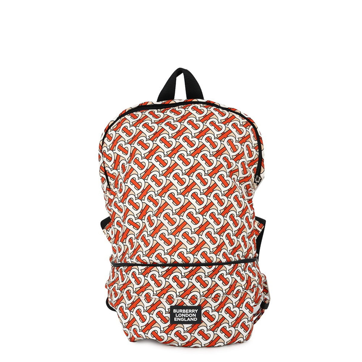 Burberry Beige Orange White Nylon Backpack Handbag Sling Bag (Pre-Owned)