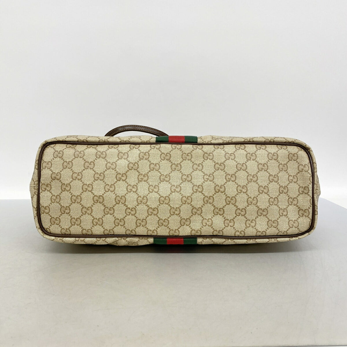 Gucci Brown Pvc Tote Bag (Pre-Owned)