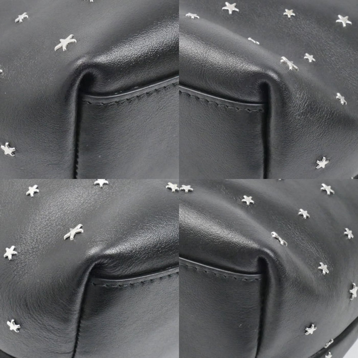 Jimmy Choo Black Leather Shoulder Bag (Pre-Owned)