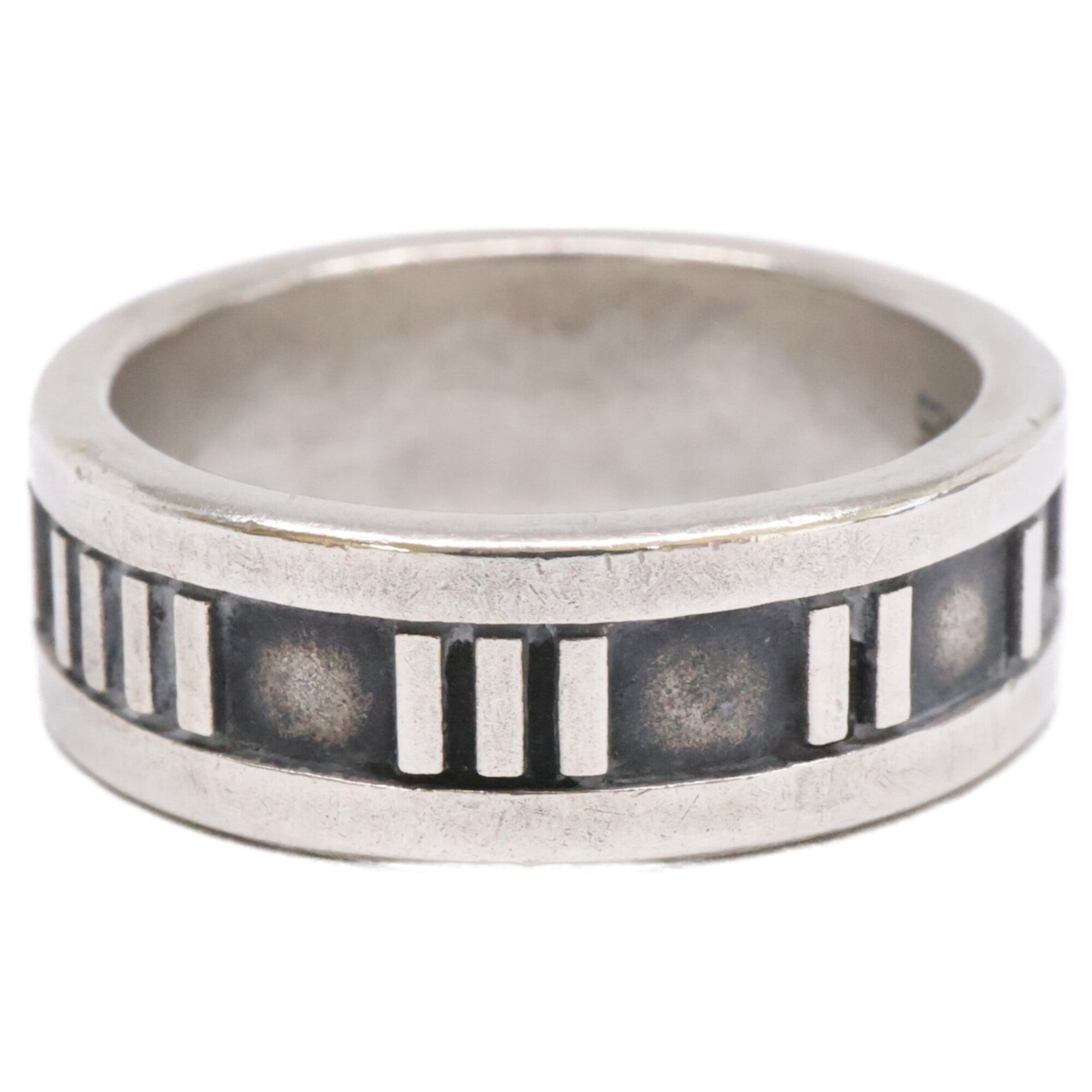 Tiffany Silver Silver 925 Band Ring (Pre-Owned)