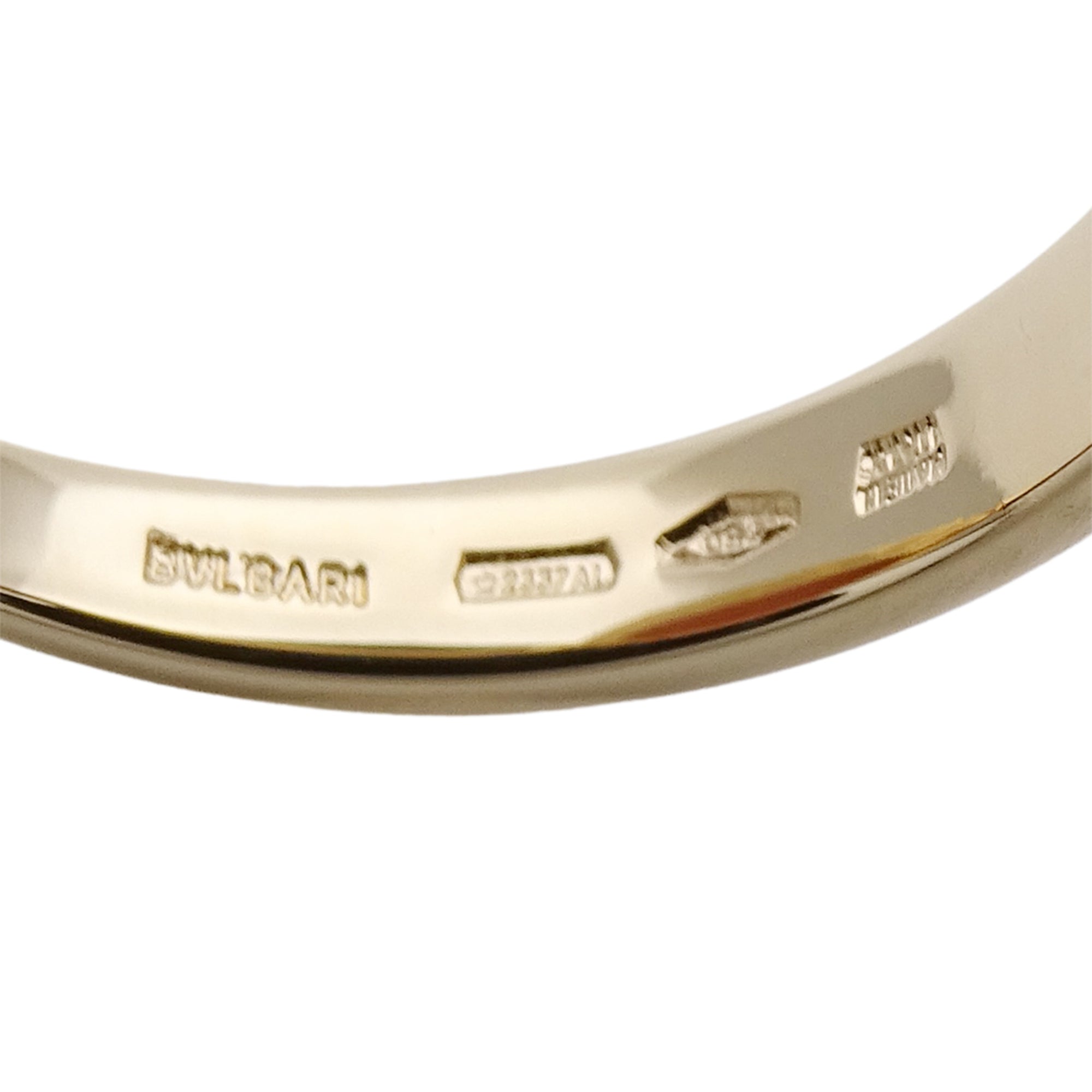 Bvlgari Yellow Gold Yellow Gold (18K) Band Ring (Pre-Owned)