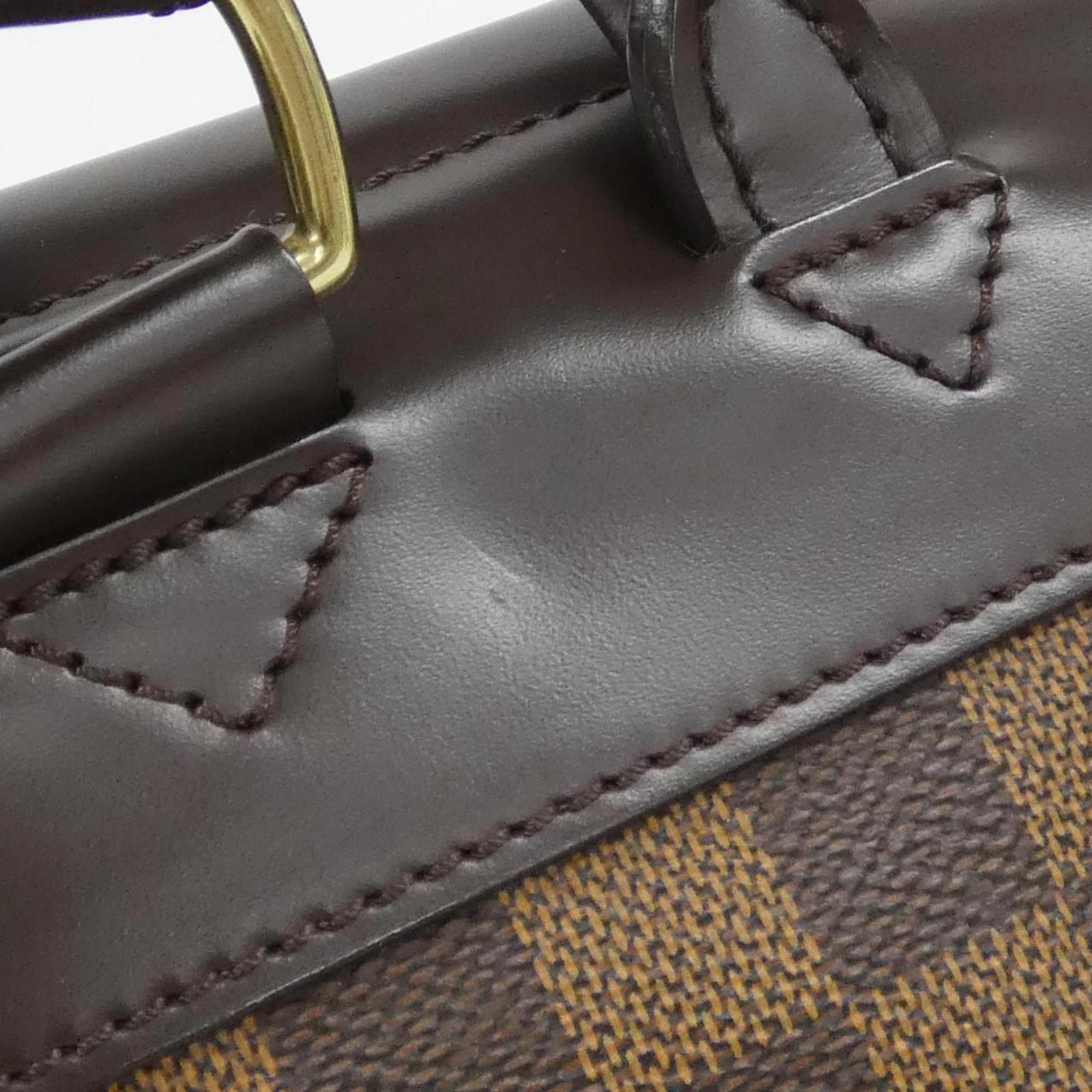 Louis Vuitton Brown Coated Canvas Backpack (Pre-Owned)
