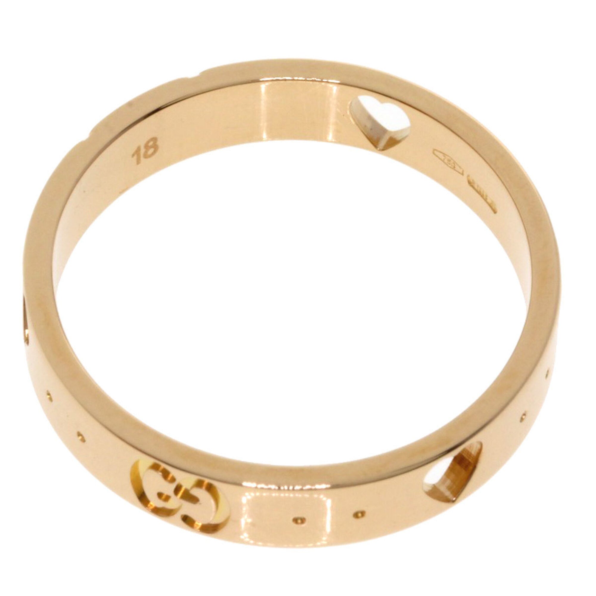 Gucci Pink Gold (18K) Band Ring (Pre-Owned)