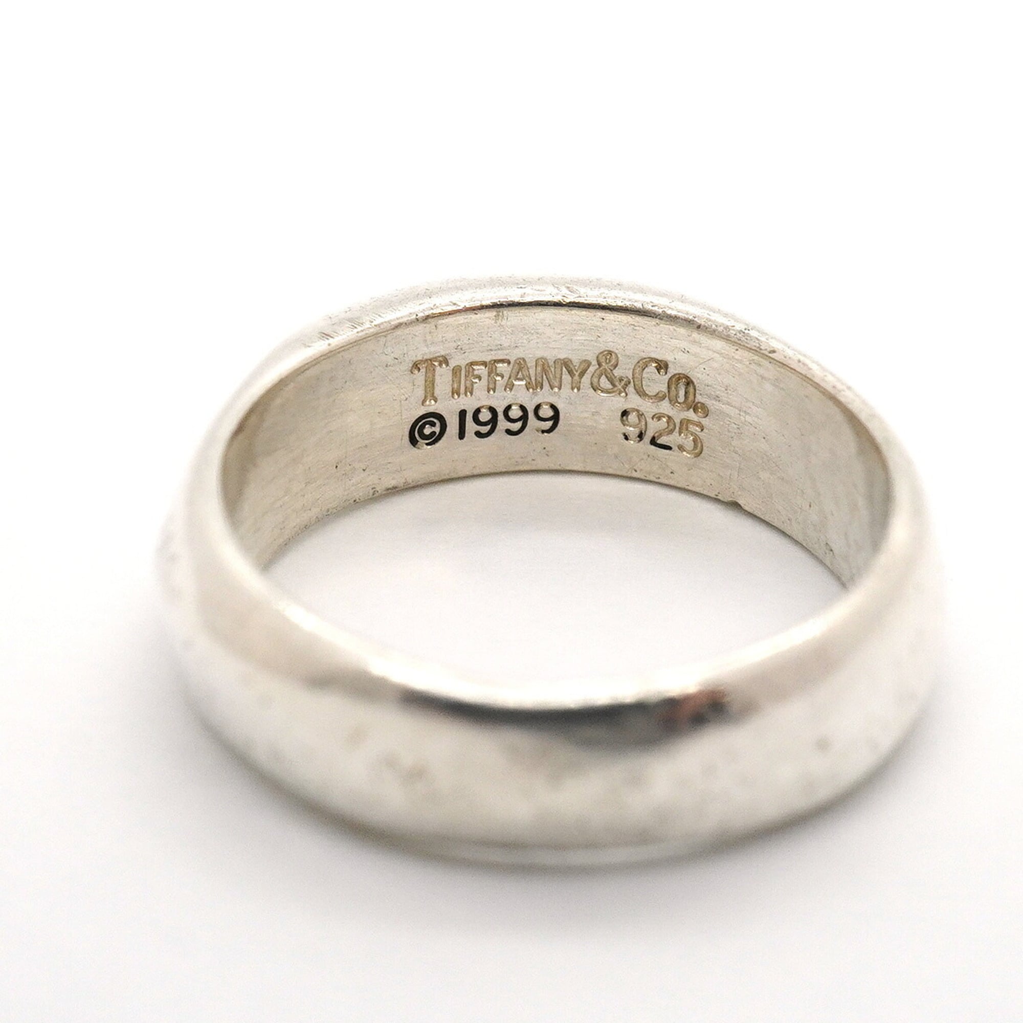 Tiffany Silver 925 Band Ring (Pre-Owned)