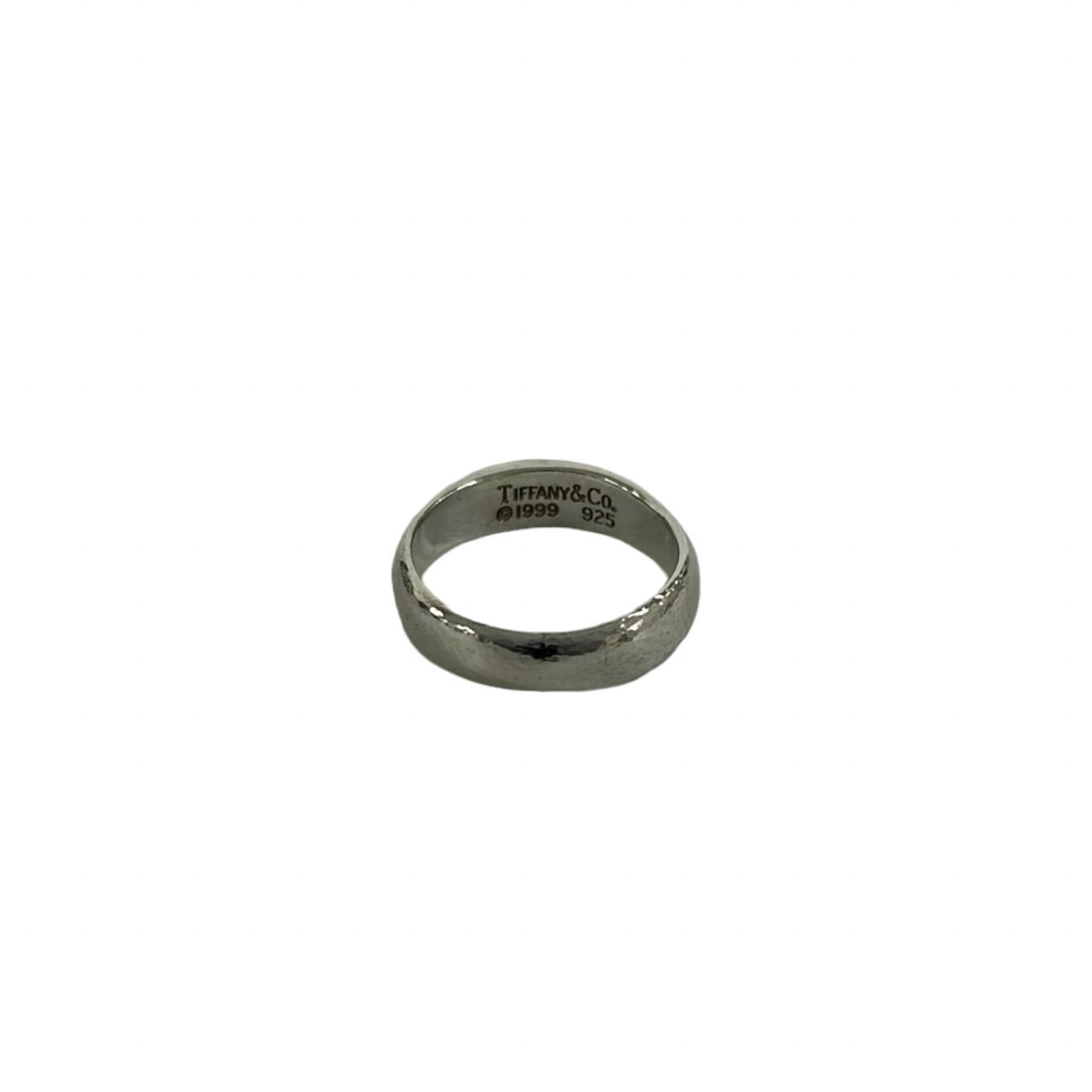 Tiffany Silver Silver 925 Band Ring (Pre-Owned)