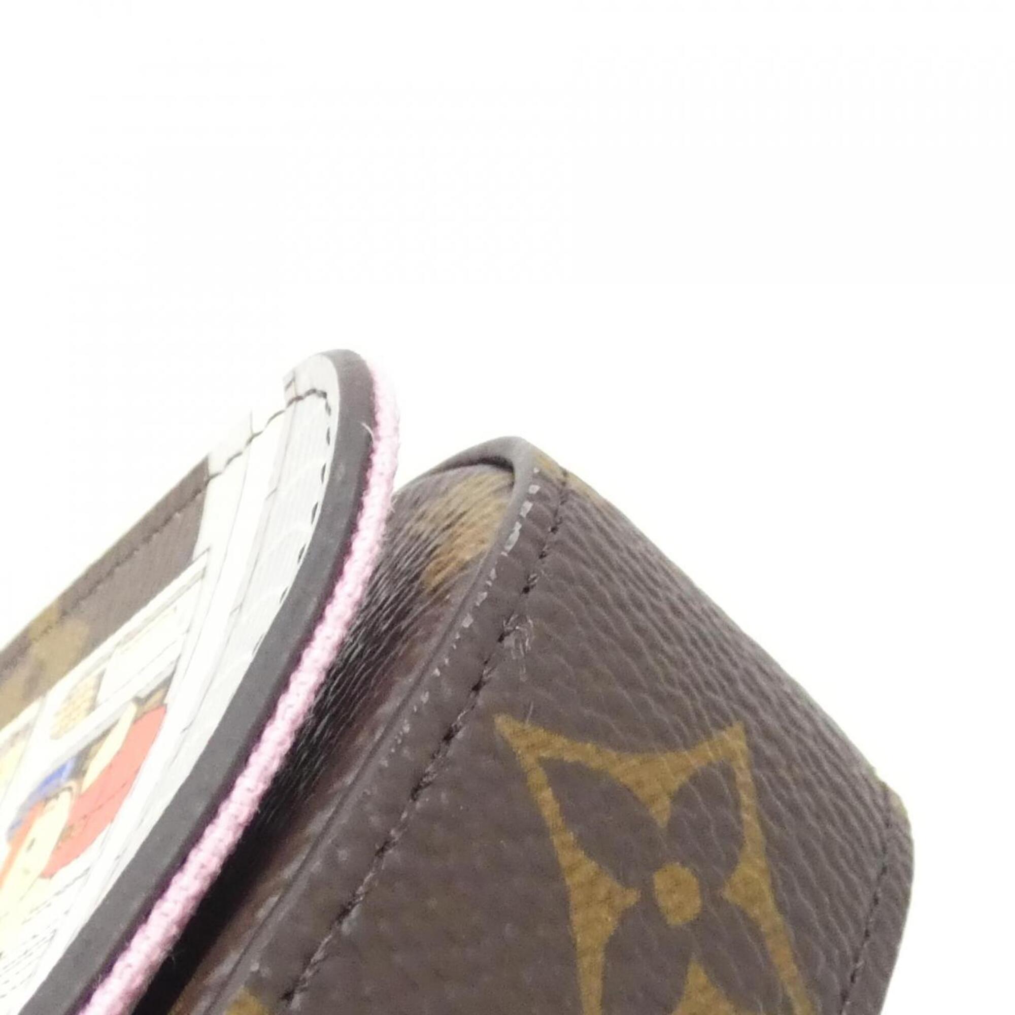 Louis Vuitton Marron Monogram Coated Canvas Pochette Shoulder Bag (Pre-Owned)