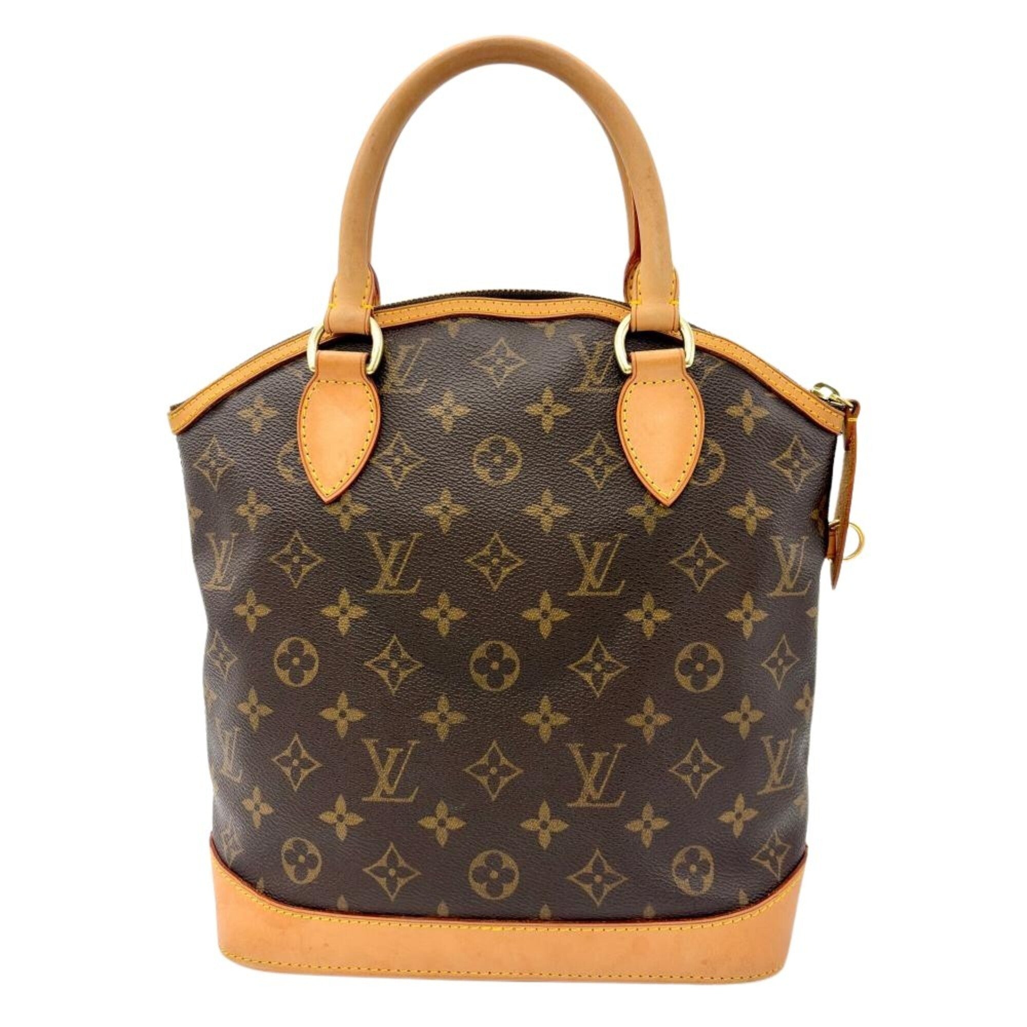 Louis Vuitton Brown Monogram Canvas Handbag (Pre-Owned)