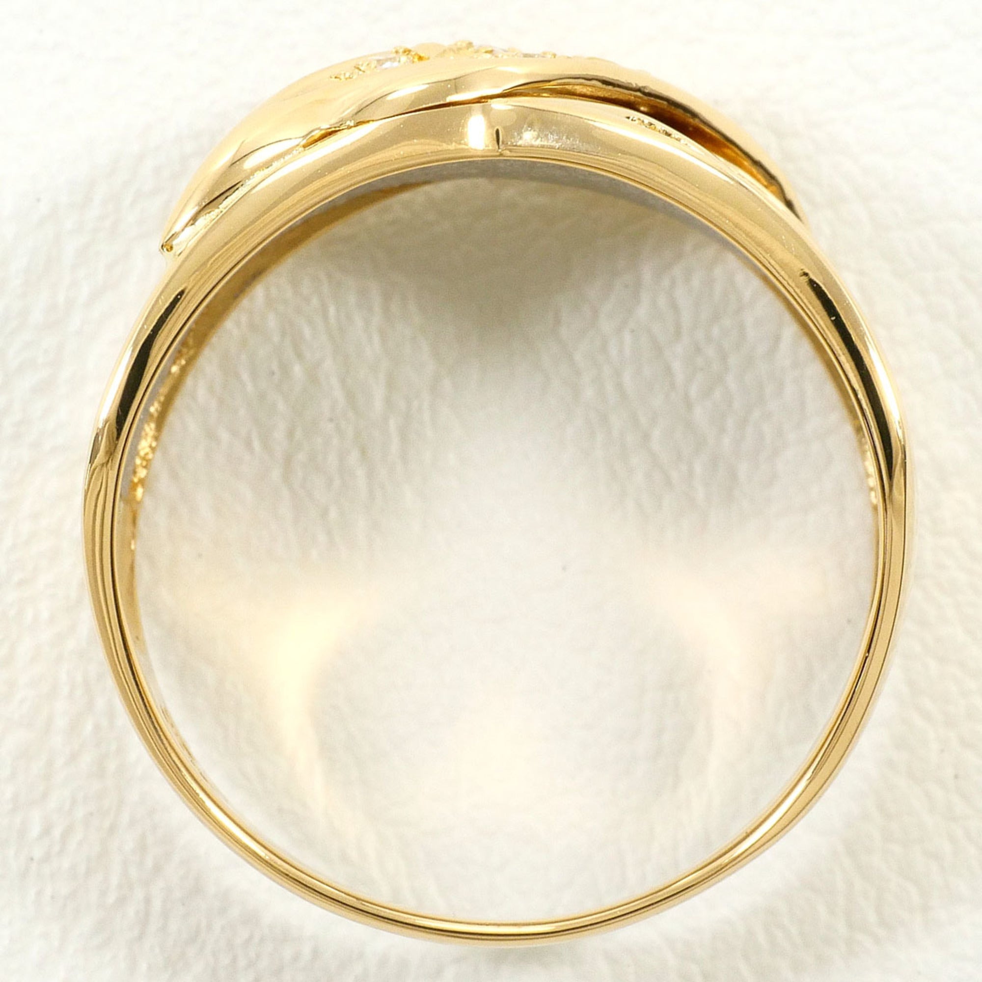 Unbranded Platinum Yellow Gold Yellow Gold (18K) Platinum 900 Band Ring (Pre-Owned)