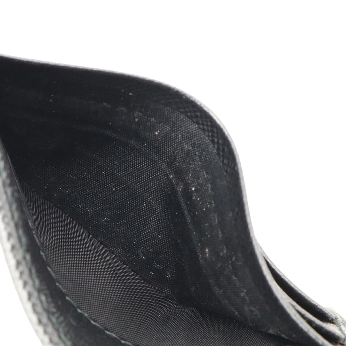 Prada Black Nero Leather Wallet (Bi-Fold) (Pre-Owned)
