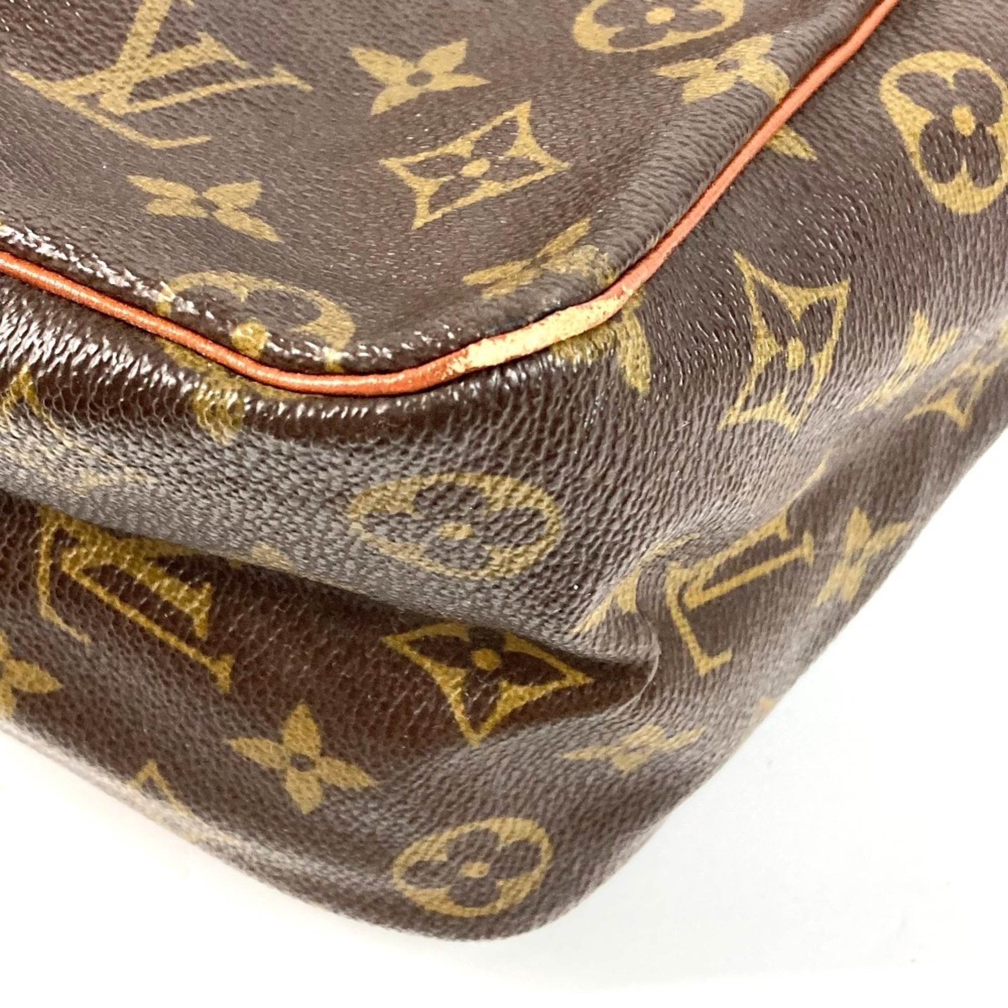 Louis Vuitton Brown Galle Monogram Monogram Handbag Shoulder Bag (Pre-Owned)