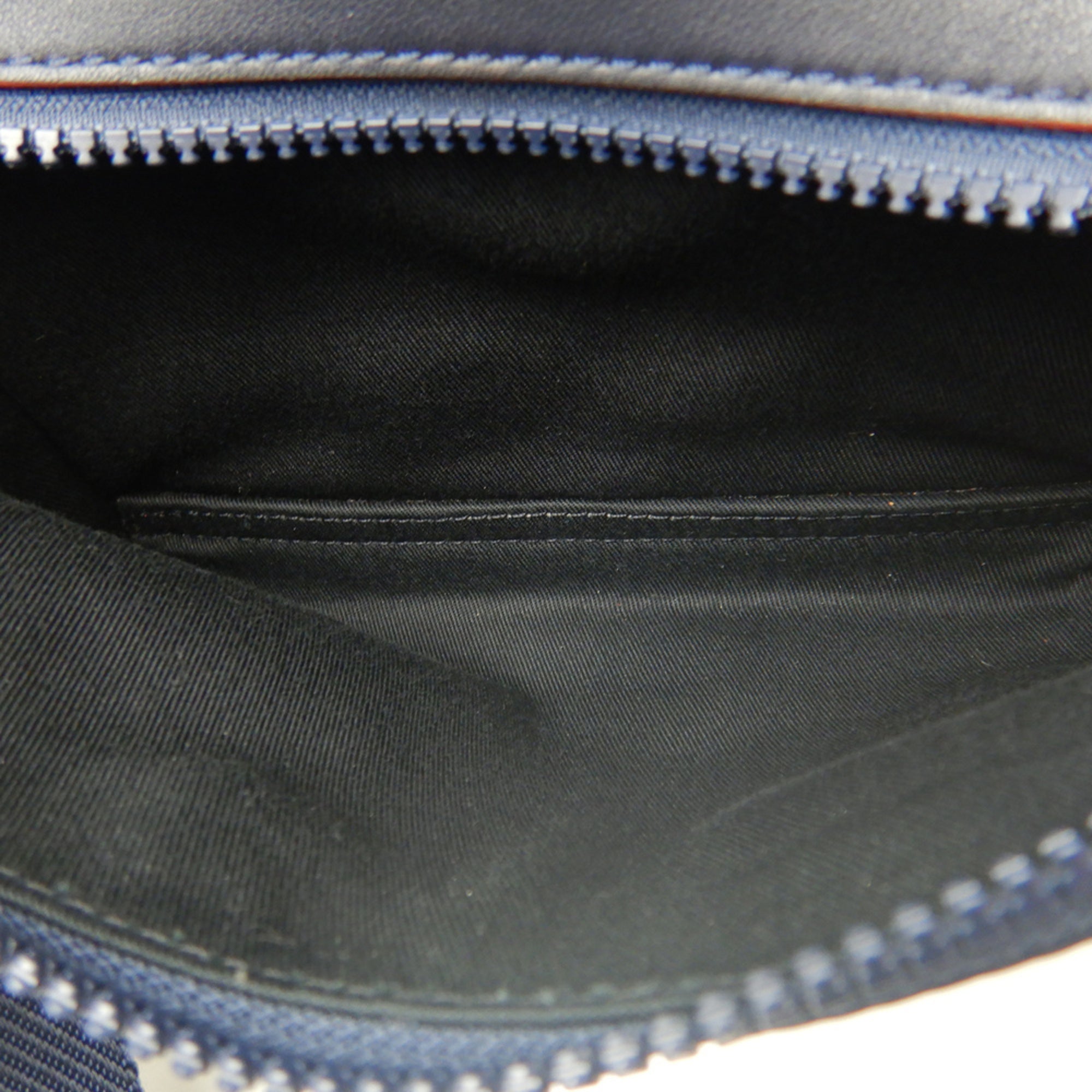 Mcm Navy Nylon Crossbody Bag Shoulder Bag (Pre-Owned)