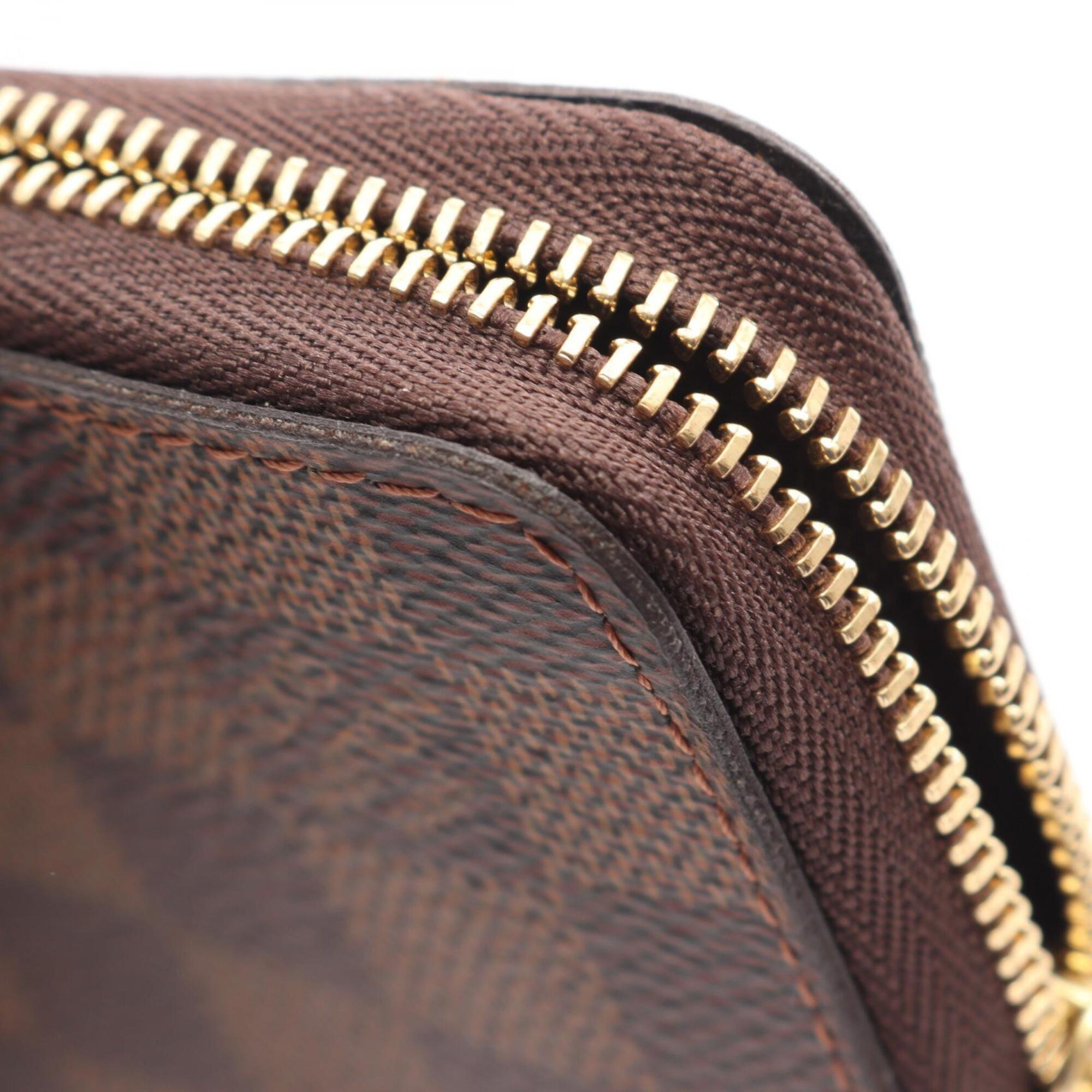 Louis Vuitton Brown Pvc Coin Purse/Coin Case (Pre-Owned)