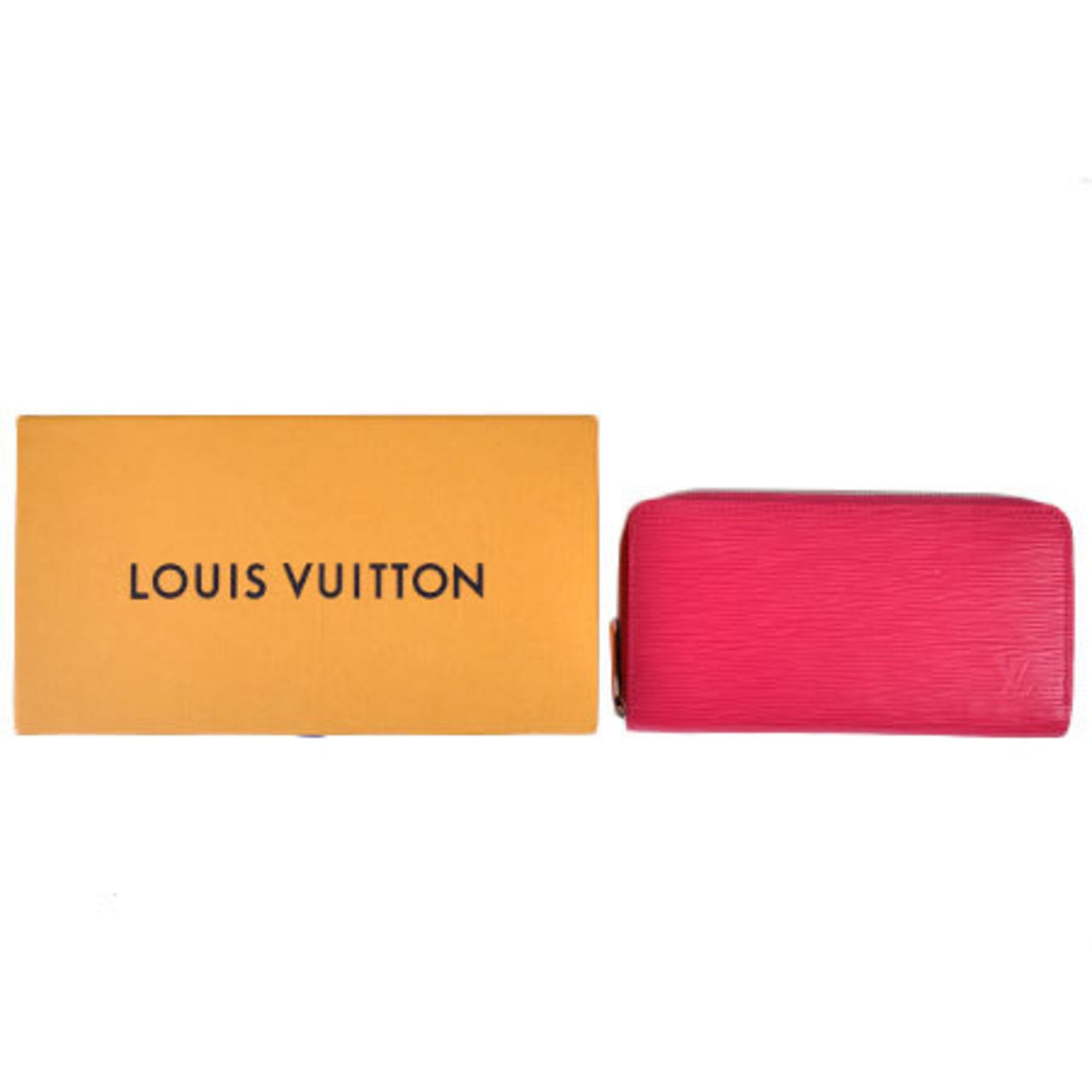Louis Vuitton Epi Pink Epi Leather Long Wallet (Bi-Fold) (Pre-Owned)