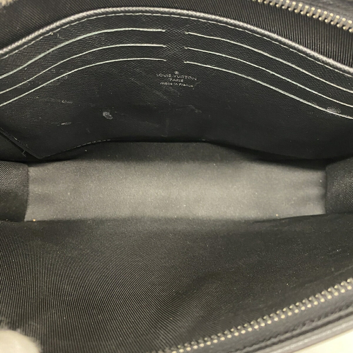 Louis Vuitton Black Clutch Bag (Pre-Owned)